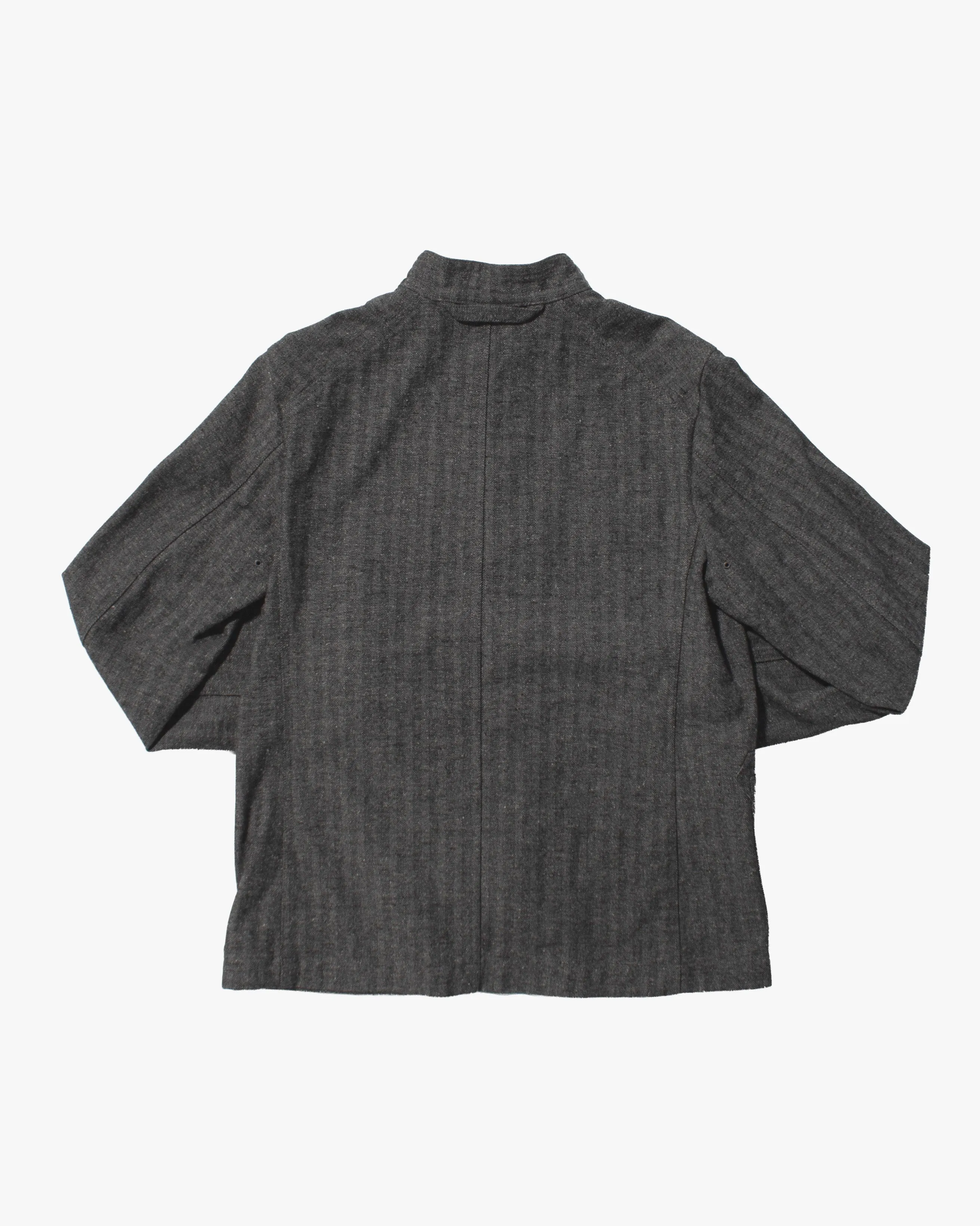 Japanese Repro Chore Coat, L, Sound Ltd, Mandarin Collar sold by Kiriko product image thumbnail 3