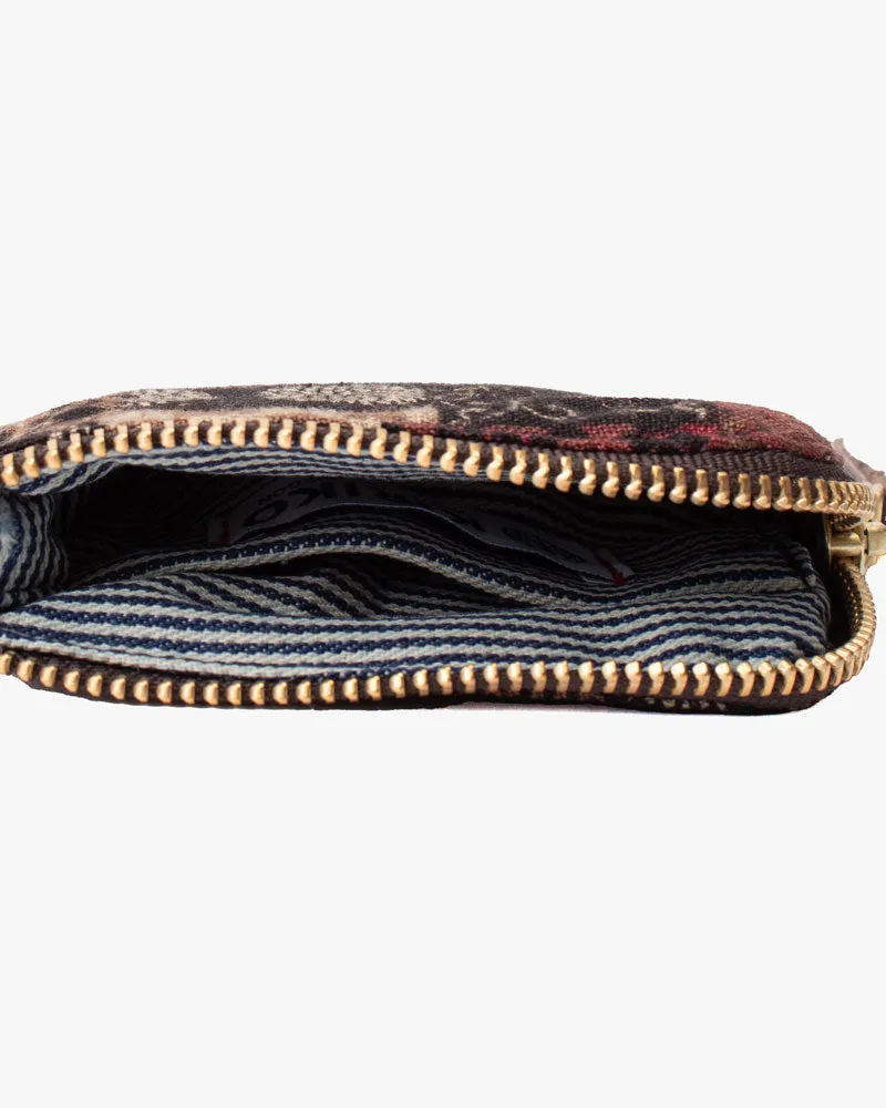 Kiriko Original Zipper Wallet, Azuki Patchwork Style sold by Kiriko product image thumbnail 4