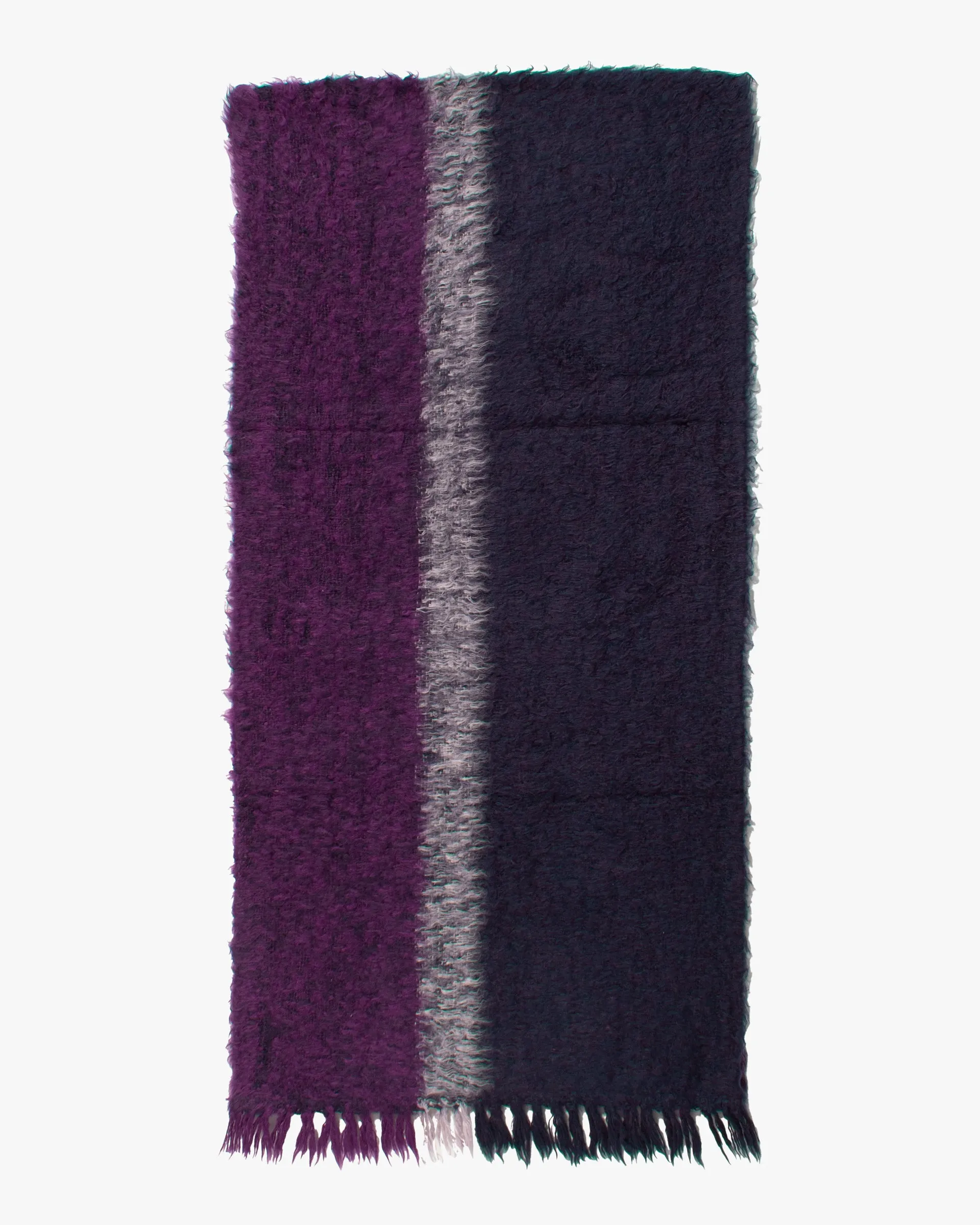 Kobo Oriza Snood, Brushed Cotton, Navy and Purple sold by Kiriko product image thumbnail 3