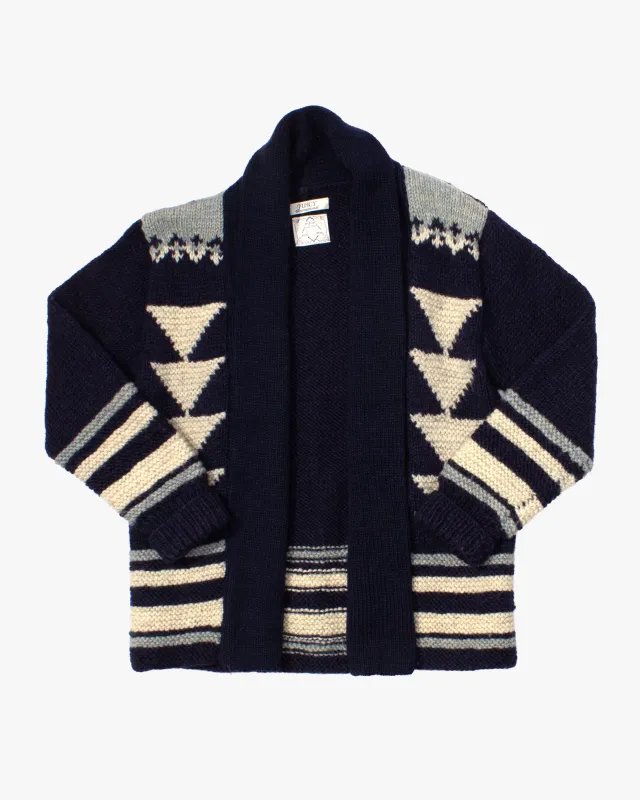 Japanese Repro Cardigan, L, Juicy International, Triangle Stripe sold by Kiriko