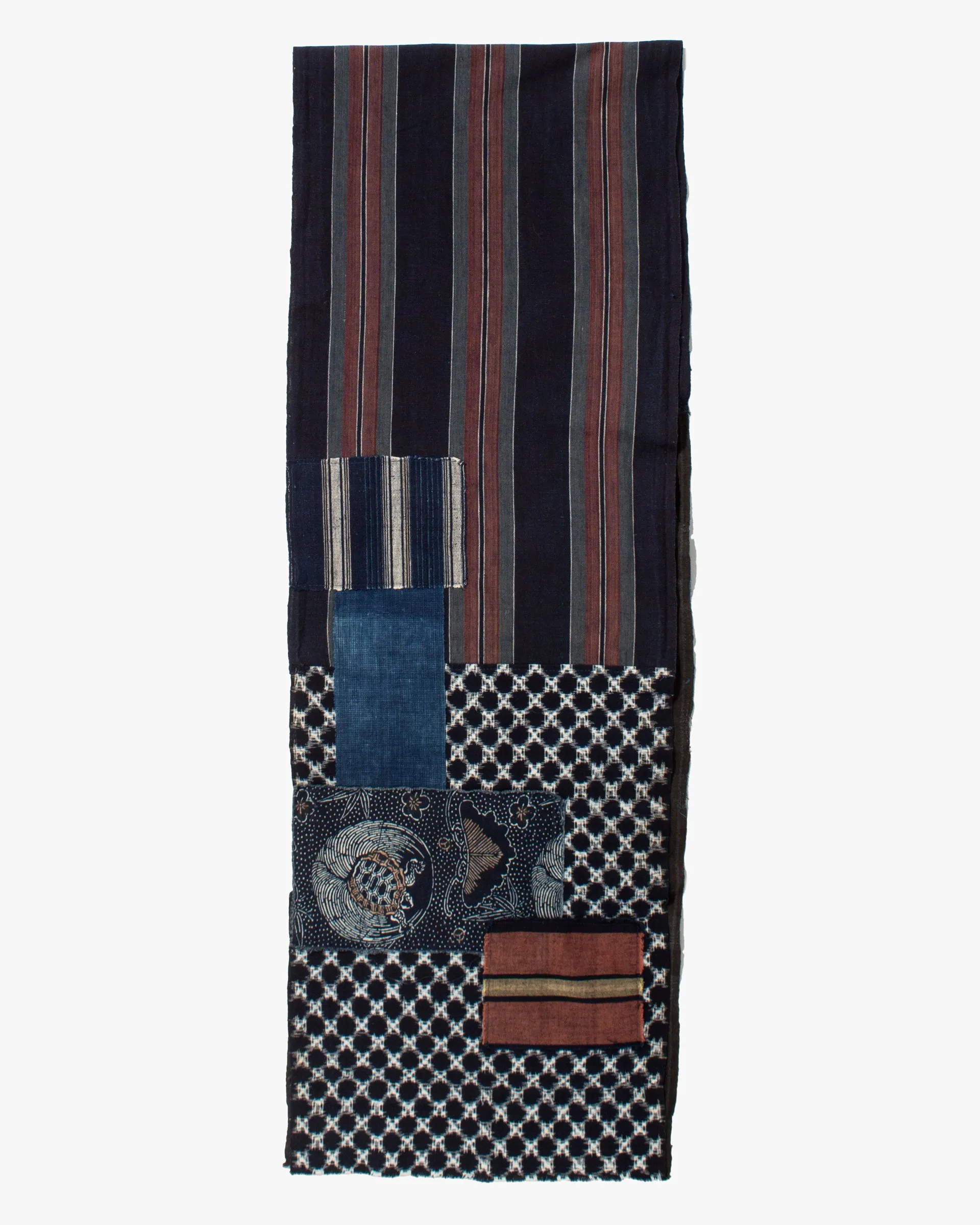 Kiriko Original Scarf, Patched Boro, Indigo, 41 sold by Kiriko product image thumbnail 4