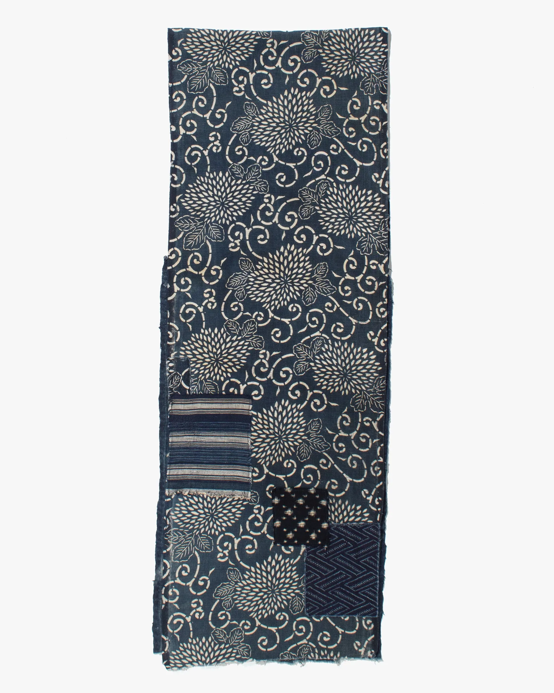Kiriko Original Scarf, Patched Boro, Indigo, 40 sold by Kiriko product image thumbnail 3