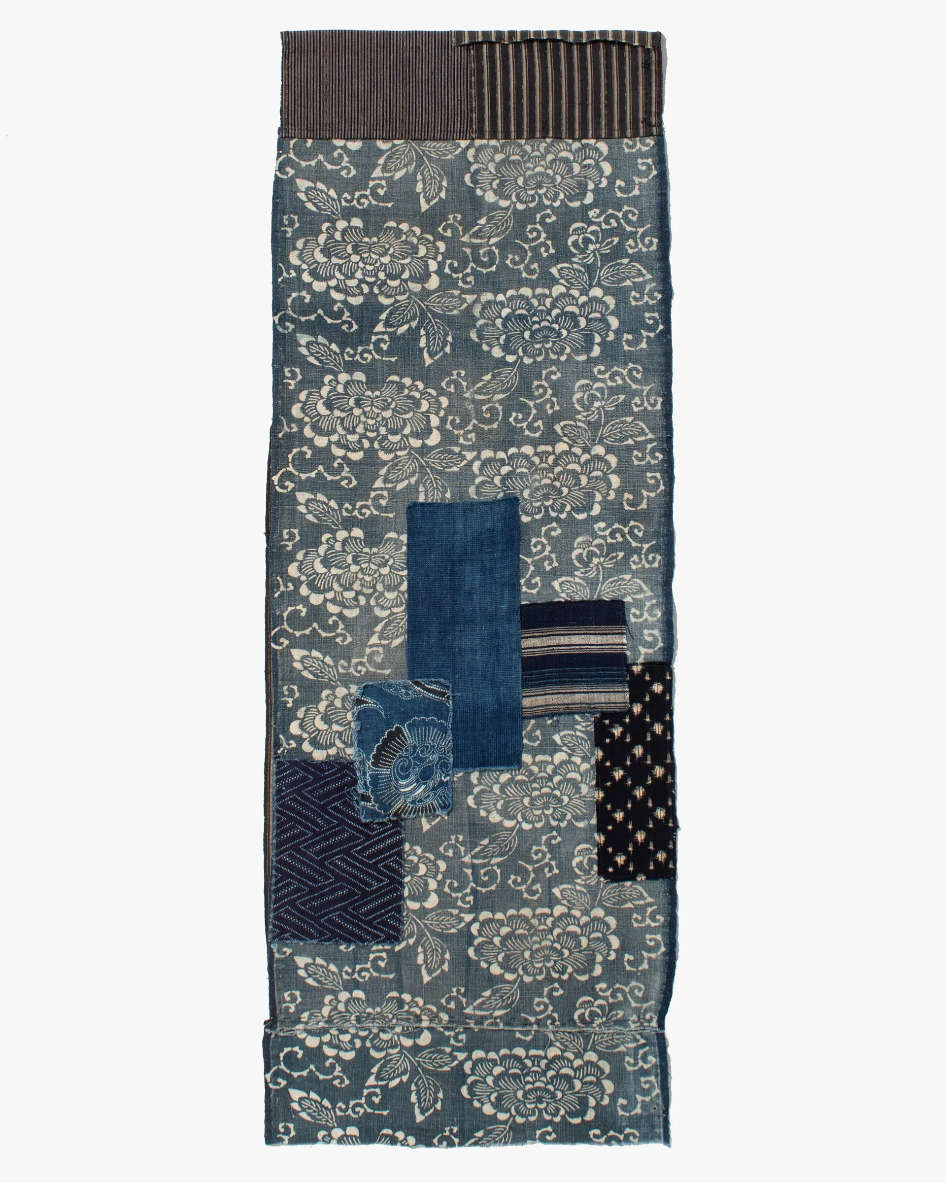 Kiriko Original Scarf, Patched Boro, Indigo, 39 sold by Kiriko product image thumbnail 3
