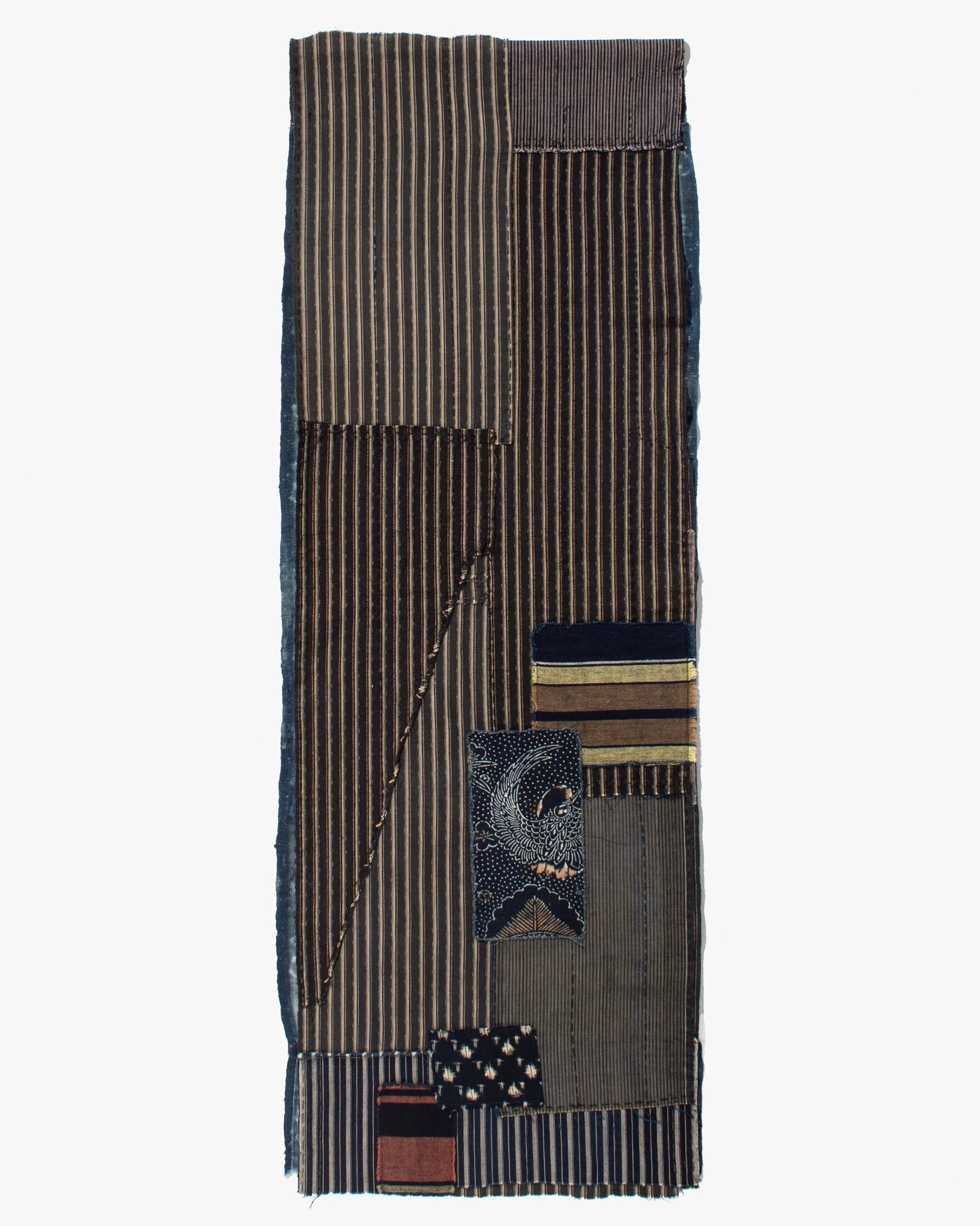 Kiriko Original Scarf, Patched Boro, Indigo, 39 sold by Kiriko product image thumbnail 4