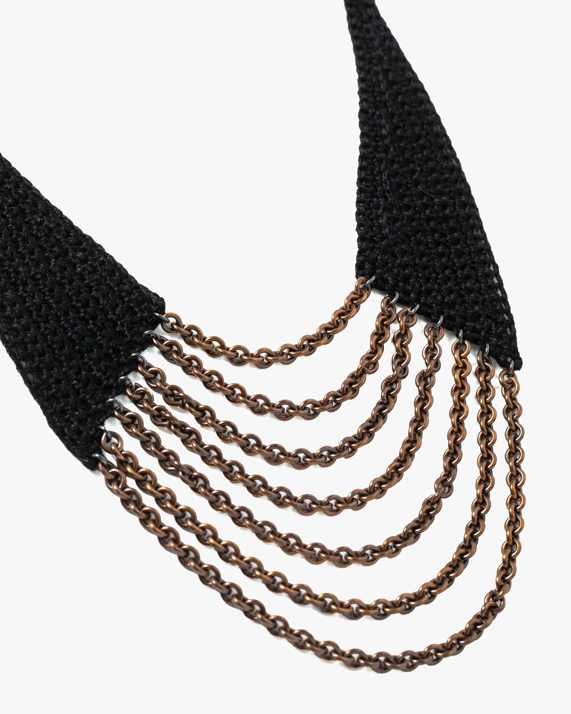 Boet X Kiriko Necklace, Short Horseshoe, Black sold by Kiriko product image thumbnail 2