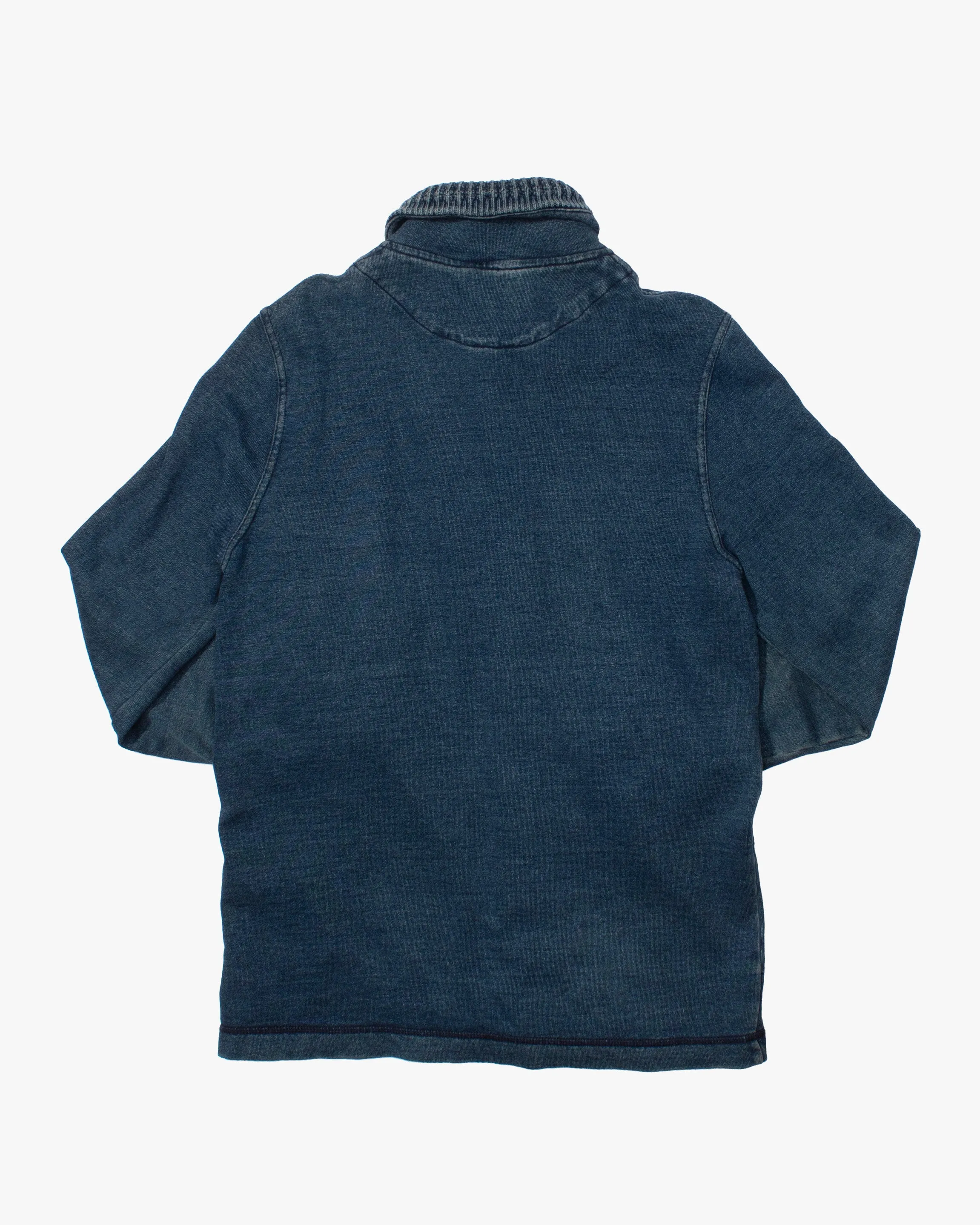 Japanese Repro Chore Coat, M, L & Jeans, Knit Detailing sold by Kiriko product image thumbnail 3