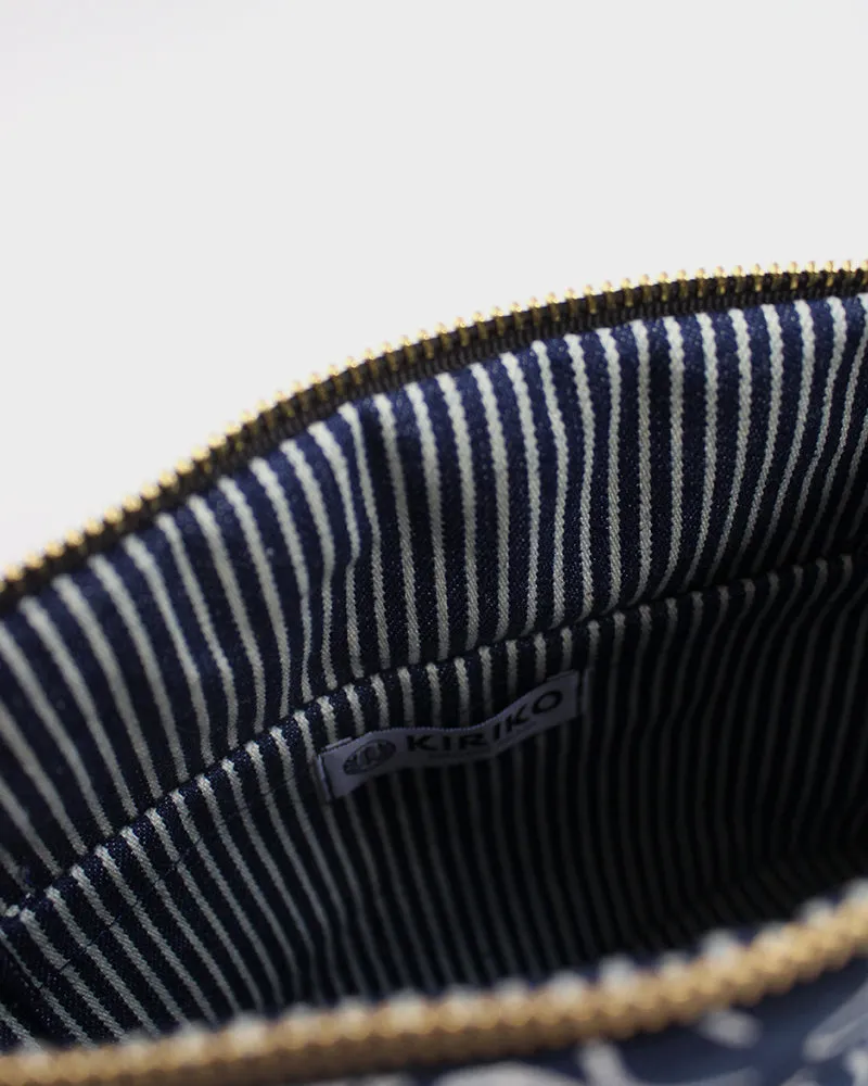 Stand-Up Pouch, Indigo, Large Tsubaki sold by Kiriko product image thumbnail 5