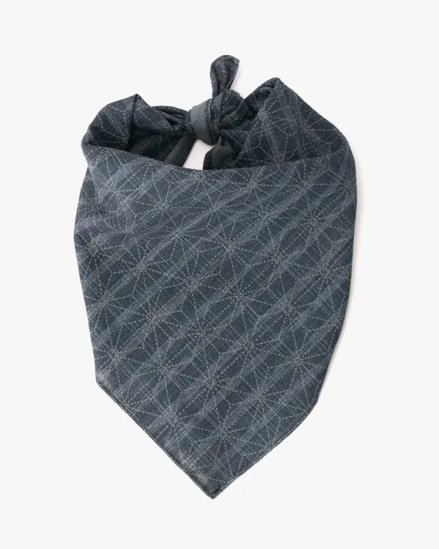 Kiriko Original Bandana, Large Dotted Asanoha sold by Kiriko