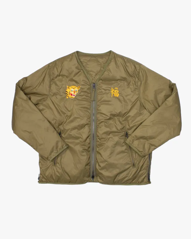 Japanese Repro Puff Jacket, 2XL, Taion x Beams, Reversible Tiger sold by Kiriko