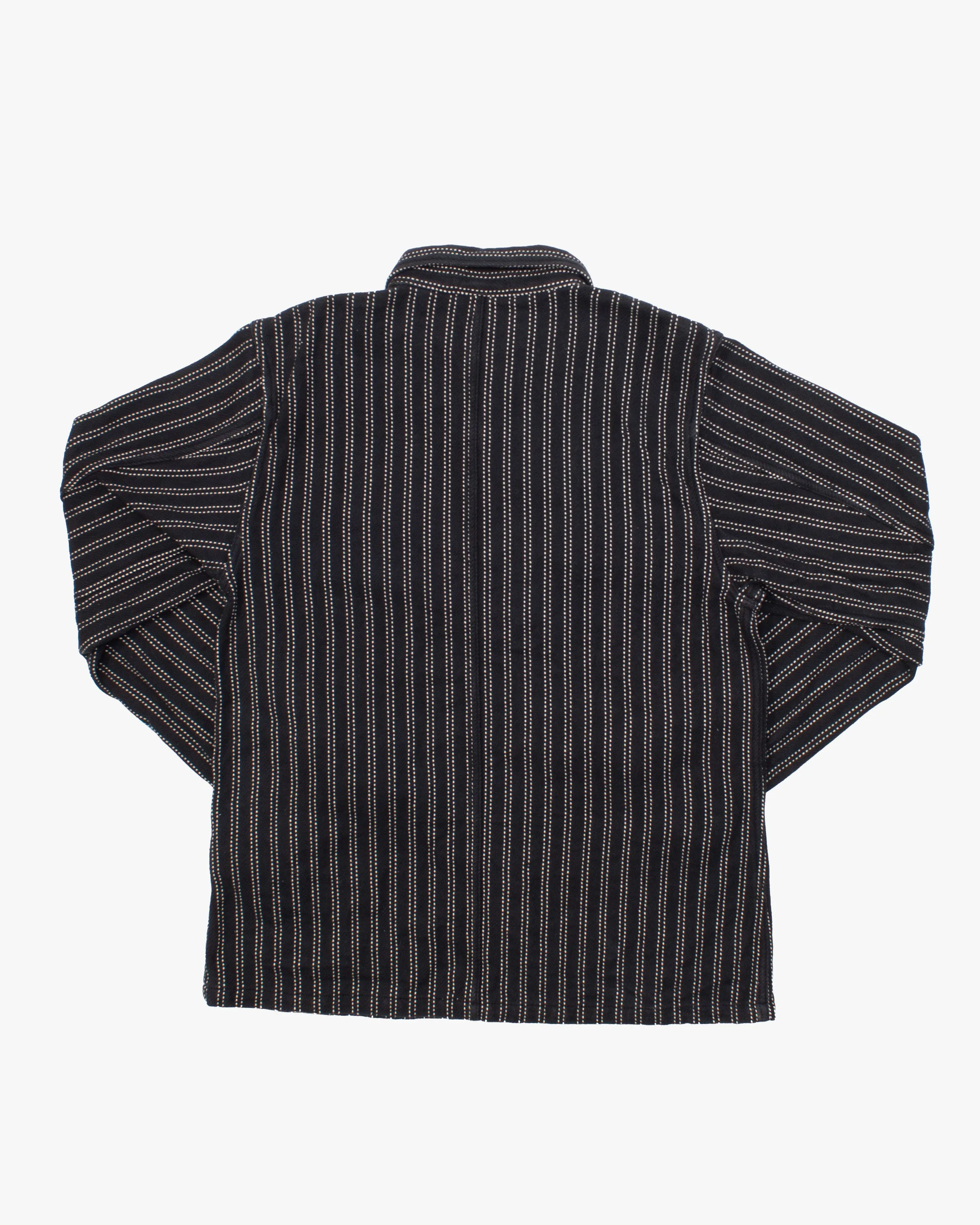 US Vintage Chore Coat, L, West Ride, Dotted Stripes sold by Kiriko product image thumbnail 3