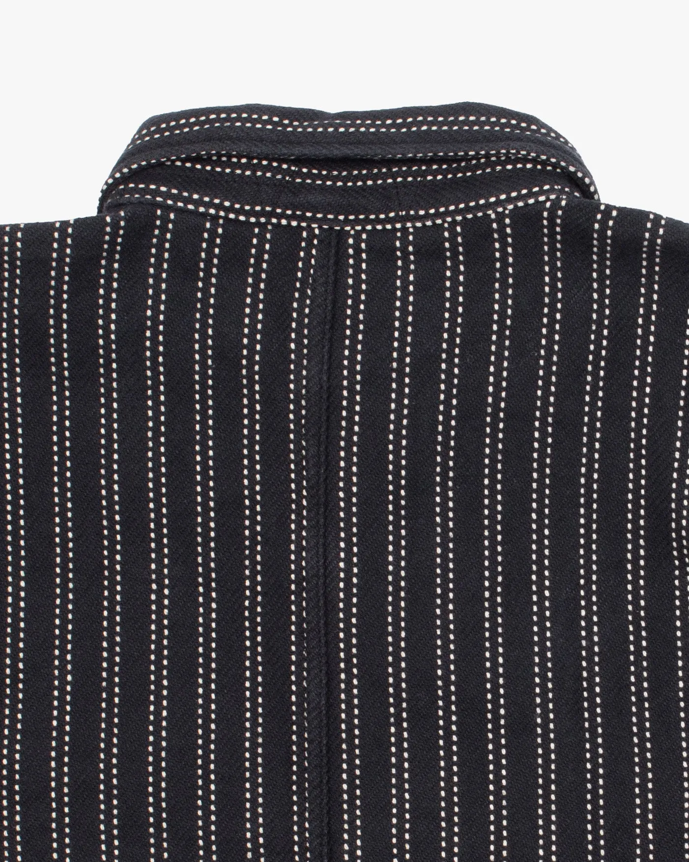 US Vintage Chore Coat, L, West Ride, Dotted Stripes sold by Kiriko product image thumbnail 4