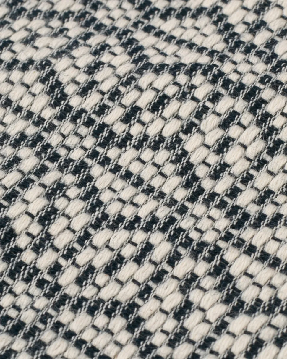 Kiriko Original, Zipper Wallet, White and Indigo, Kogin Sashiko Asanoha sold by Kiriko product image thumbnail 4