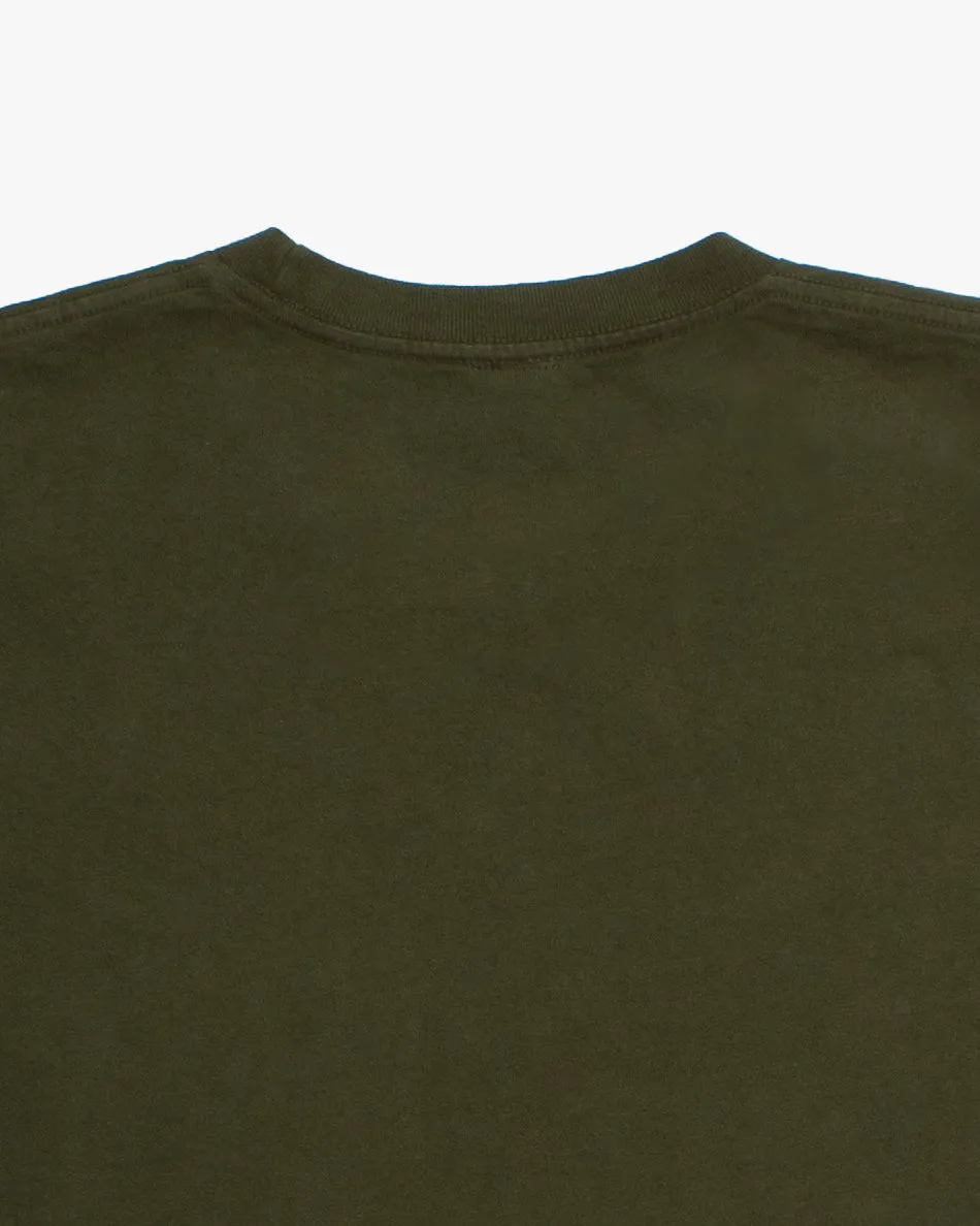 Kiriko Original Tee, 8 oz Cotton, Patched Tee, Dark Green sold by Kiriko product image thumbnail 5