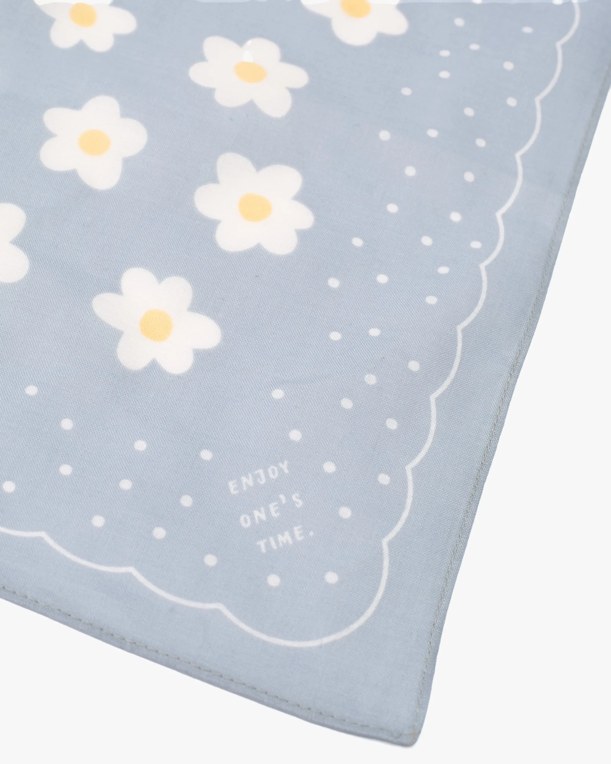 Bandana, Bisque, Pale Blue Floral sold by Kiriko product image thumbnail 2