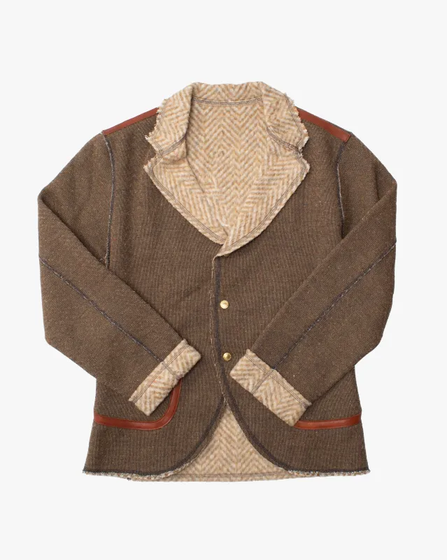 Japanese Repro Jacket, L, Kapital, Brown Contrast sold by Kiriko