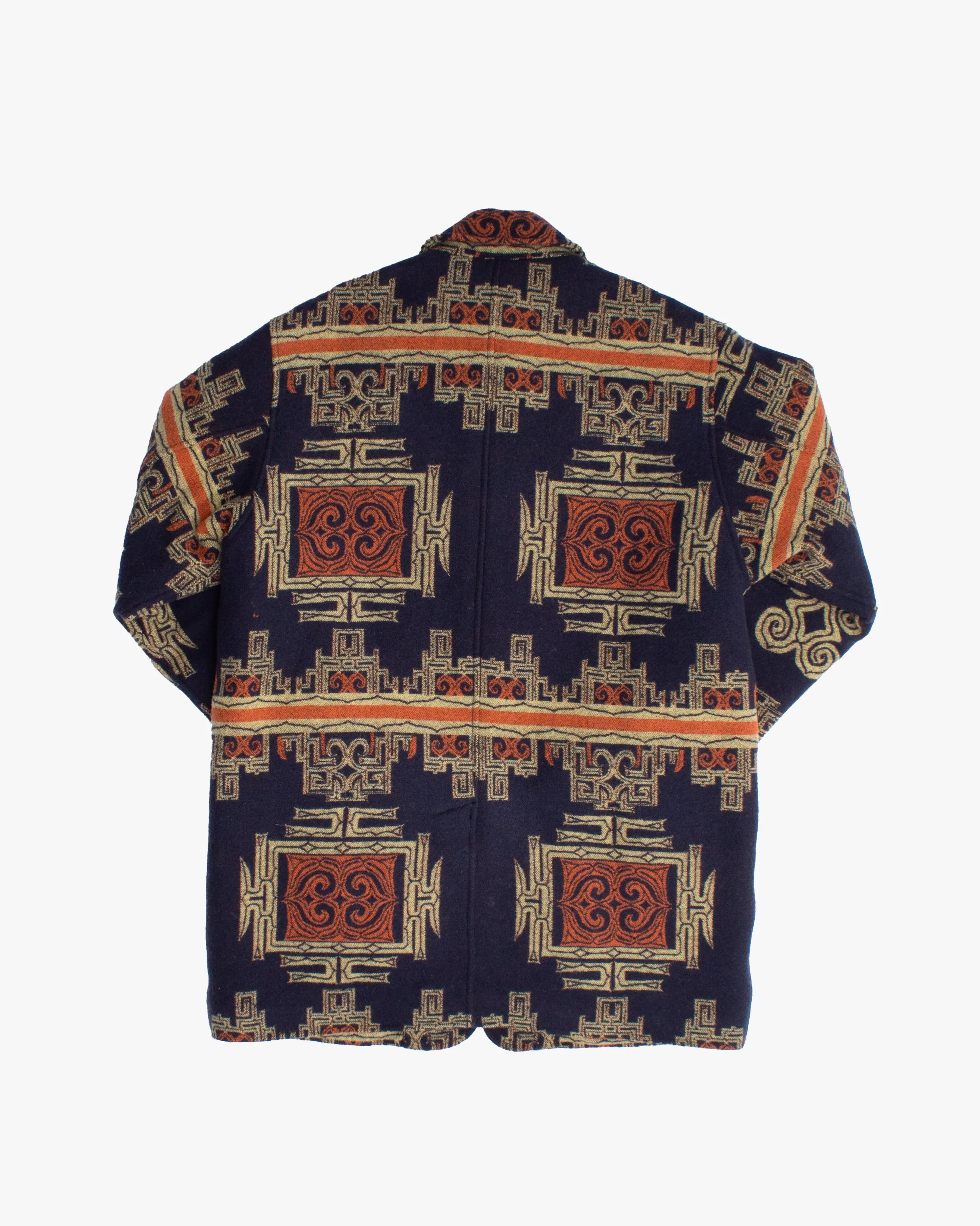 Japanese Repro Jacket, M, Calee Native, Blue sold by Kiriko product image thumbnail 4