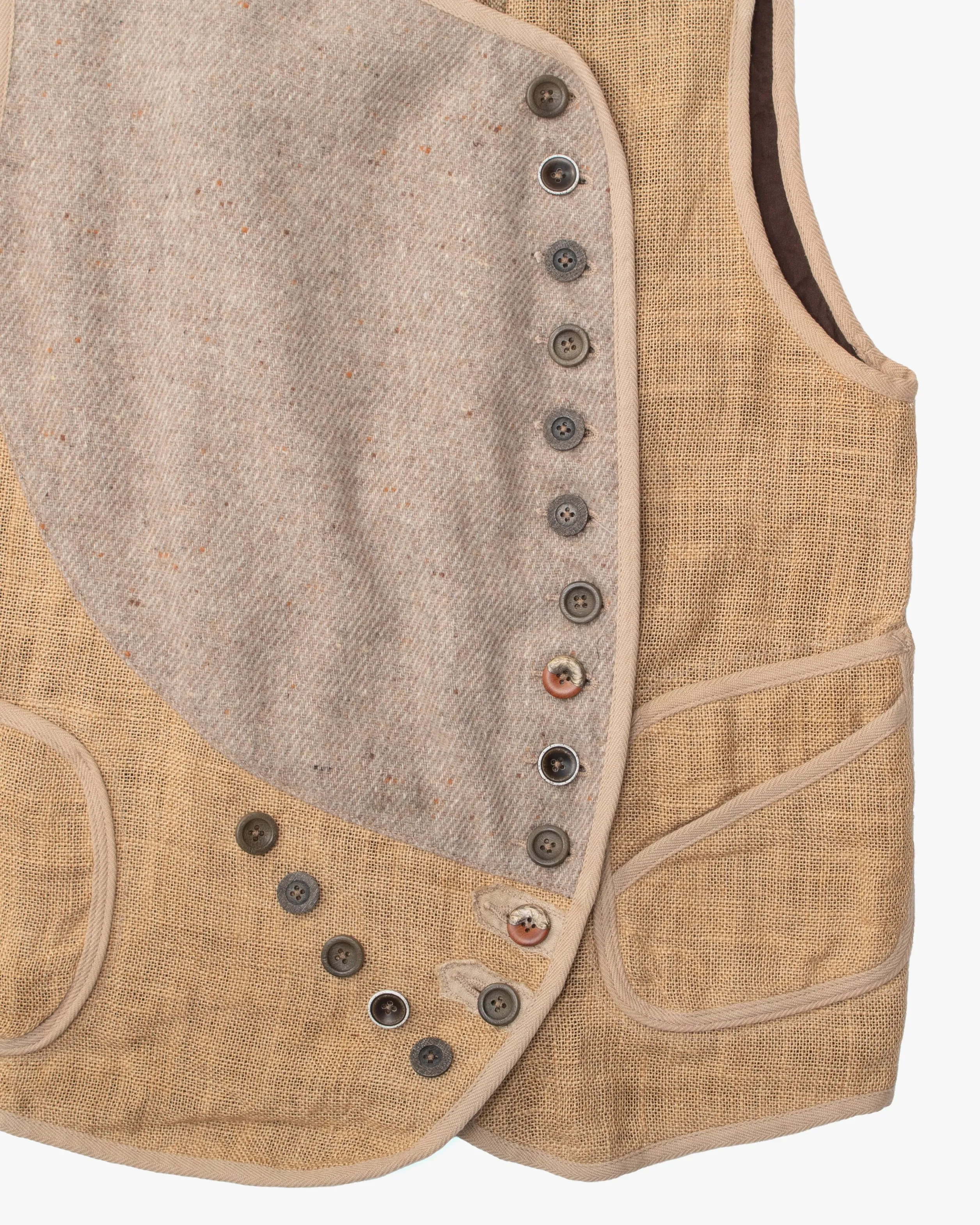 Japanese Repro Vest, L, Kapital, Beige sold by Kiriko product image thumbnail 4