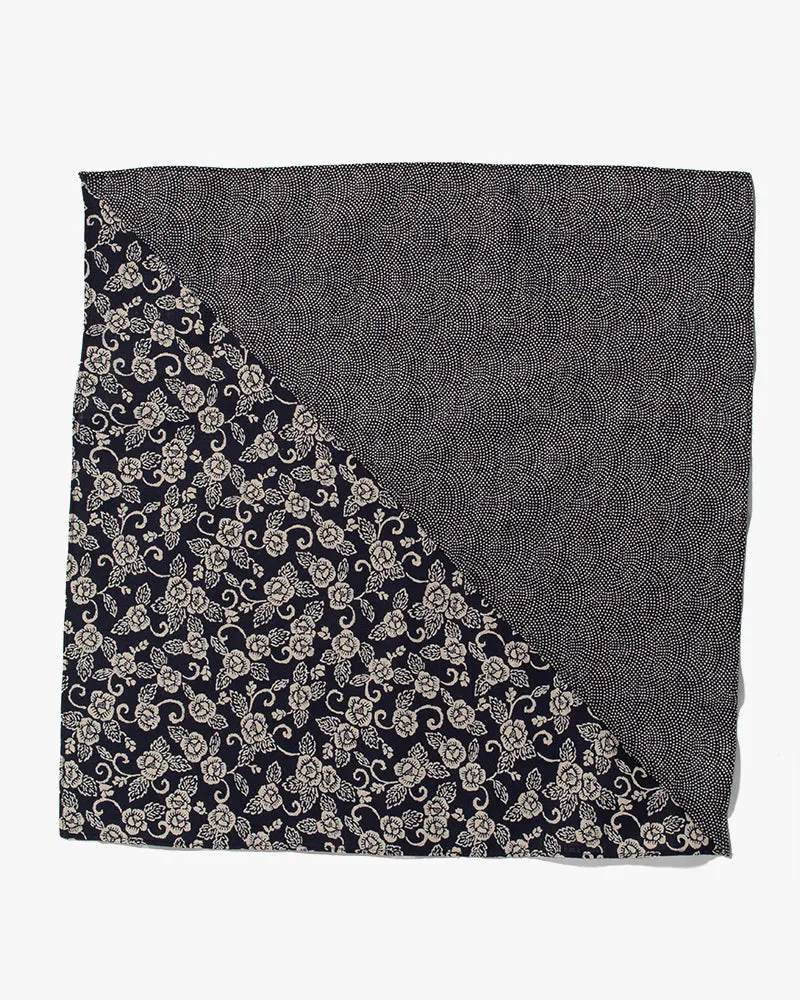 Kiriko Original Bandana, Split, Kiku Karakusa and Same Komon Seigaiha sold by Kiriko product image thumbnail 3