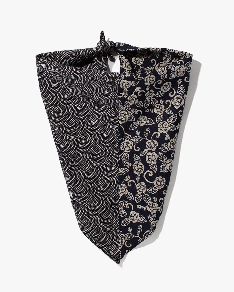 Kiriko Original Bandana, Split, Kiku Karakusa and Same Komon Seigaiha sold by Kiriko product image thumbnail 2