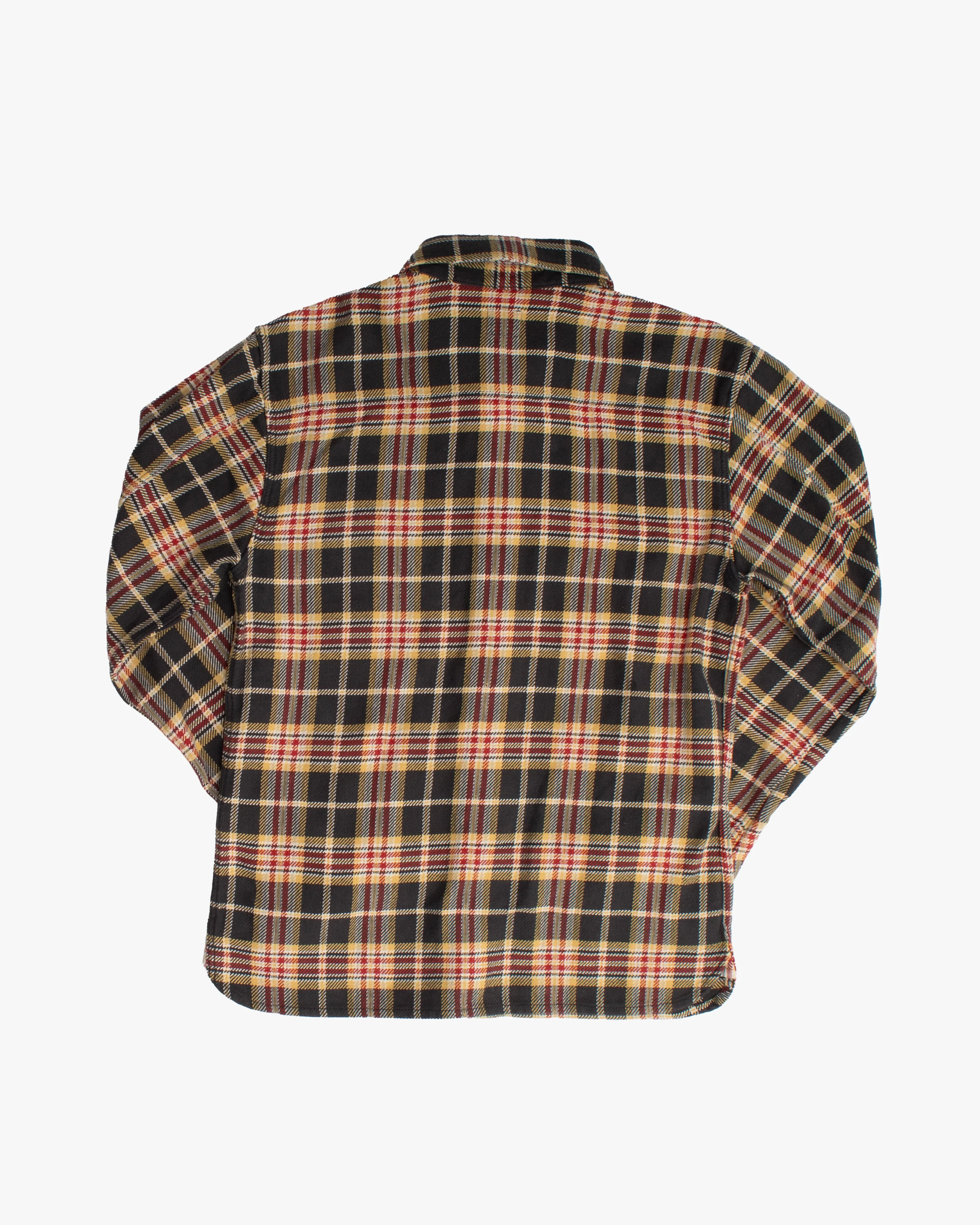 Japanese Repro Button Up Shirt, S, Flathead, Yellow/Red sold by Kiriko product image thumbnail 5