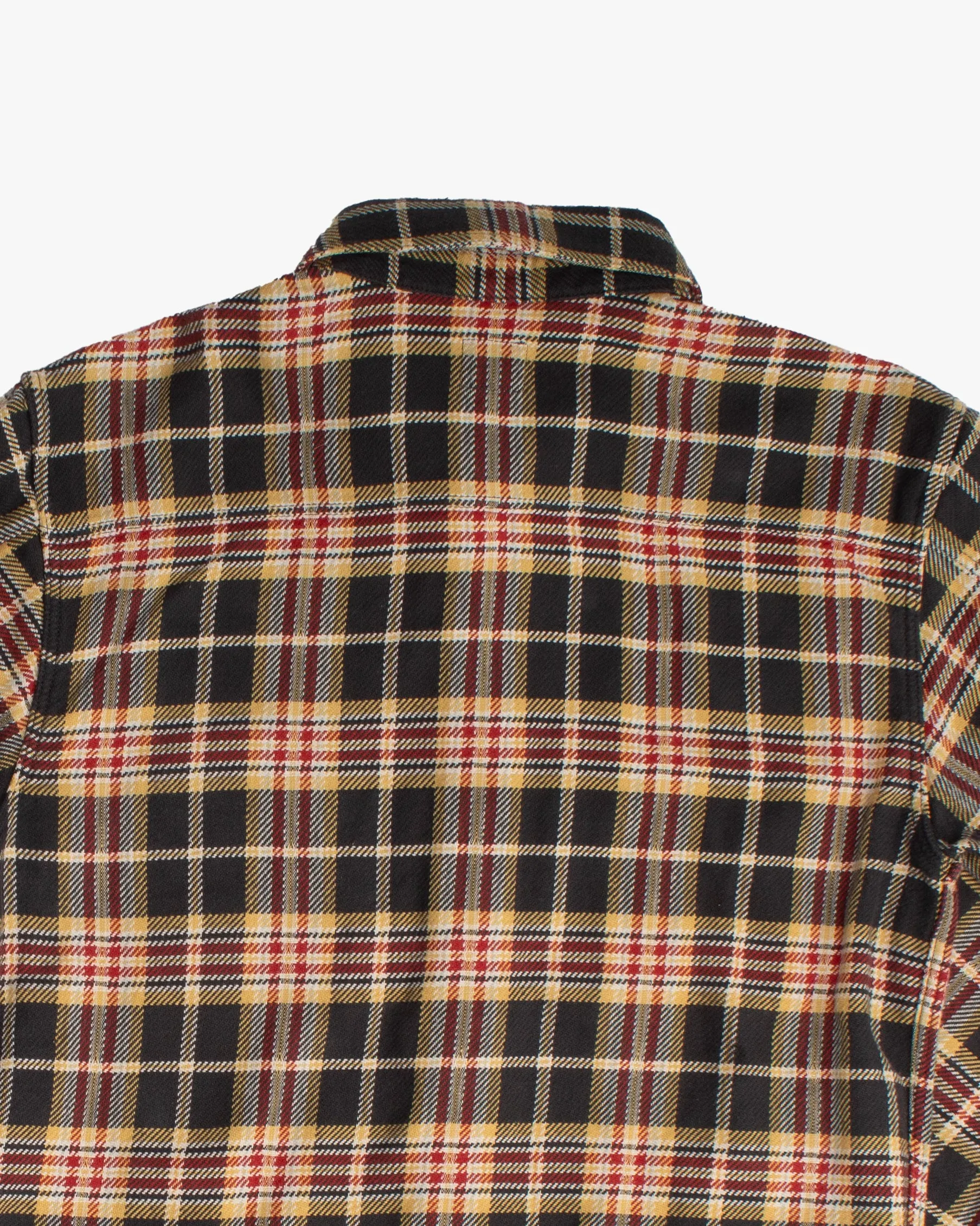 Japanese Repro Button Up Shirt, S, Flathead, Yellow/Red sold by Kiriko product image thumbnail 4