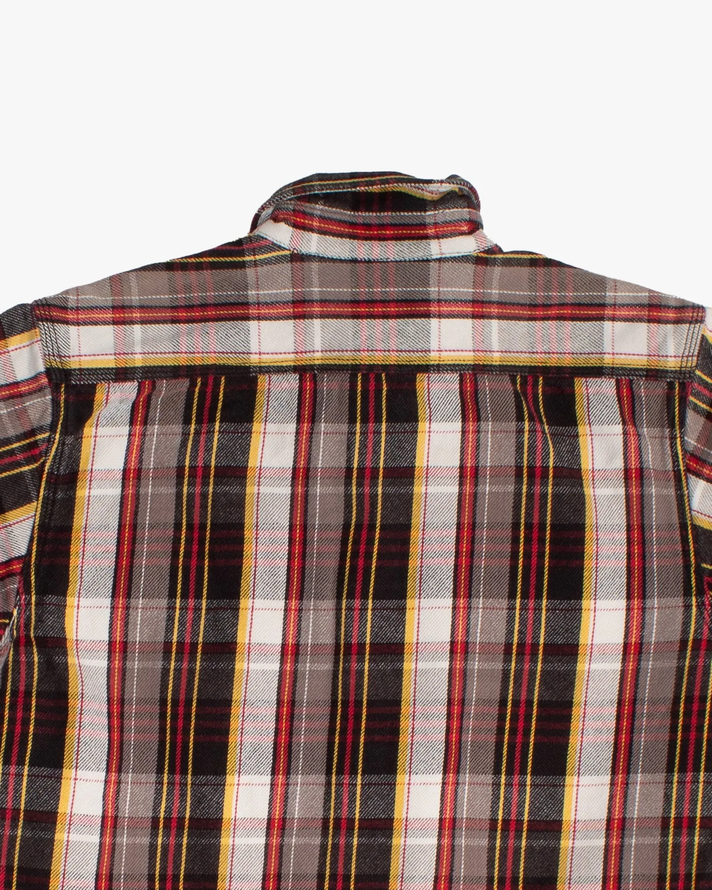 Japanese Repro Shirt, Est. L , Houston & Inc., Red and Black Plaid sold by Kiriko product image thumbnail 4