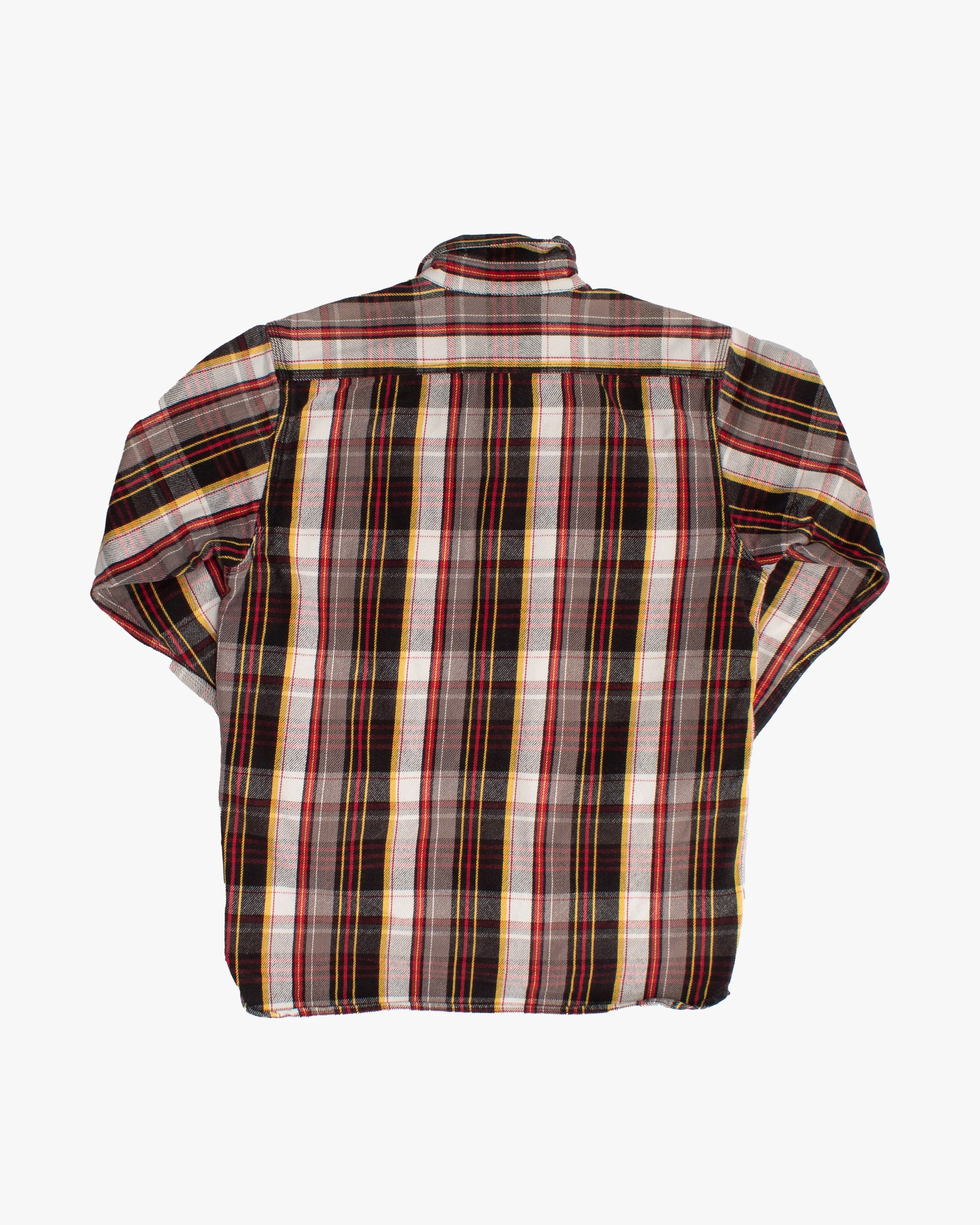 Japanese Repro Shirt, Est. L , Houston & Inc., Red and Black Plaid sold by Kiriko product image thumbnail 3