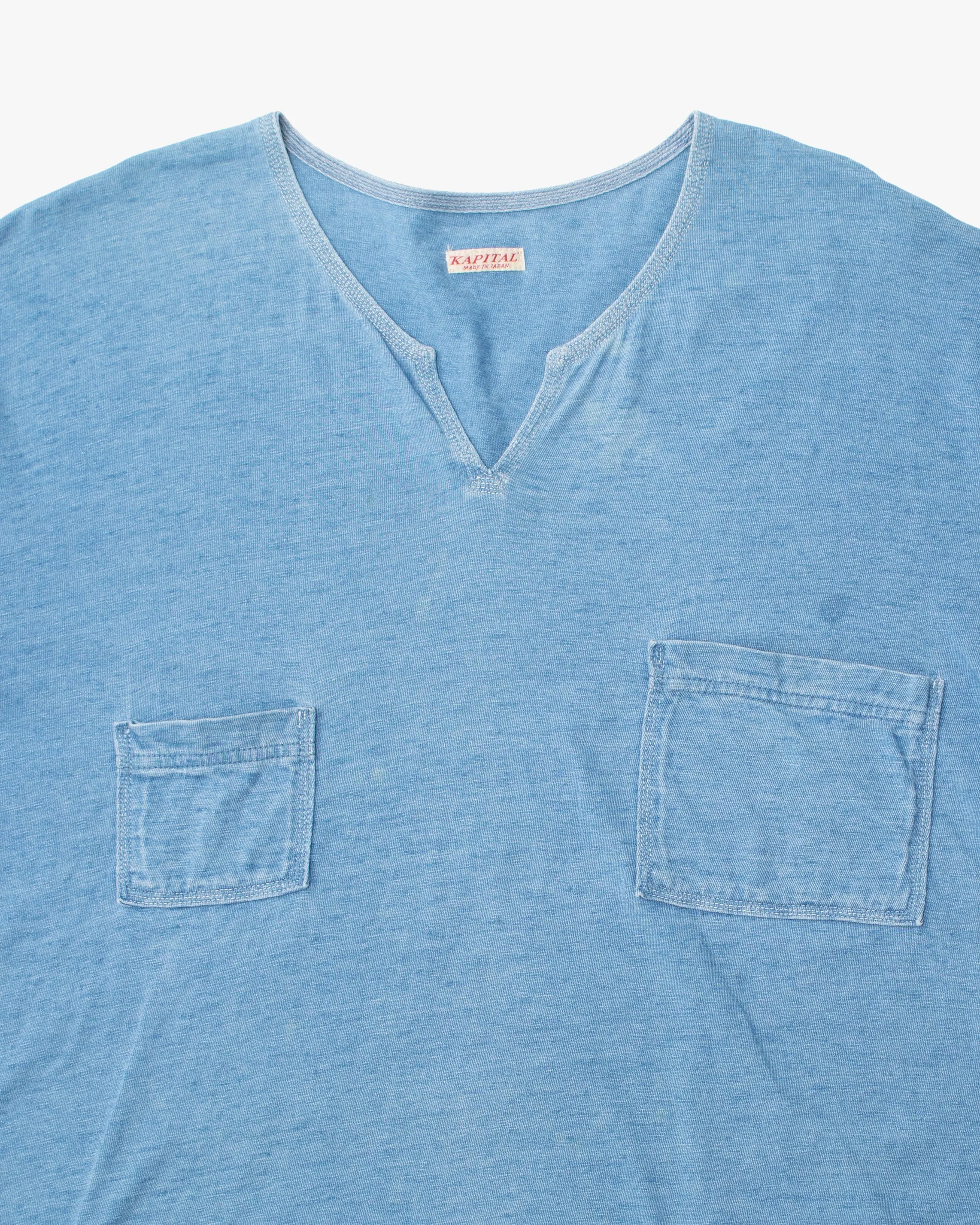 Japanese Repro Shirt, M, Kapital, Blue sold by Kiriko product image thumbnail 2