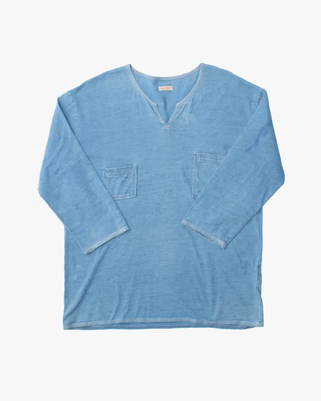 Japanese Repro Shirt, M, Kapital, Blue sold by Kiriko