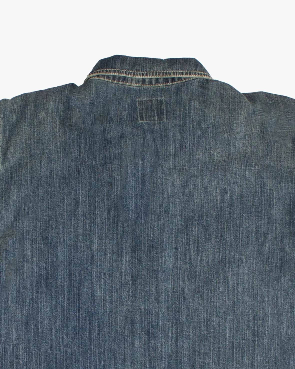 Japanese Repro Shirt, M, Houston & Inc., Medium Wash Denim sold by Kiriko product image thumbnail 5