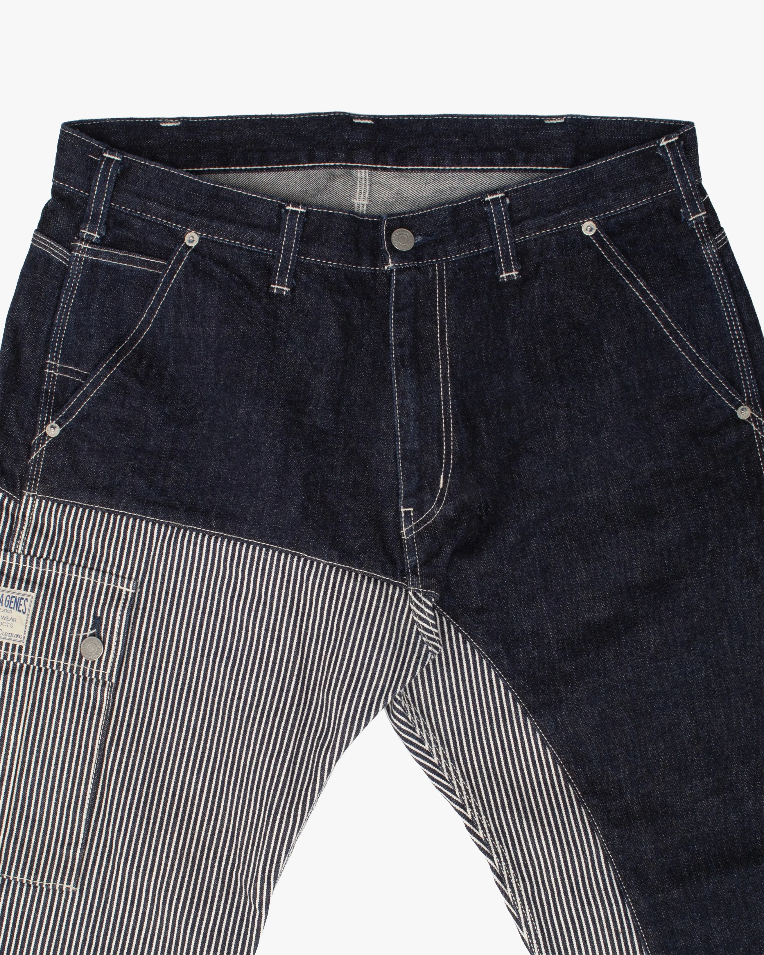 Japanese Repro Denim Jeans, 36, Kojima, Striped Curve sold by Kiriko product image thumbnail 2