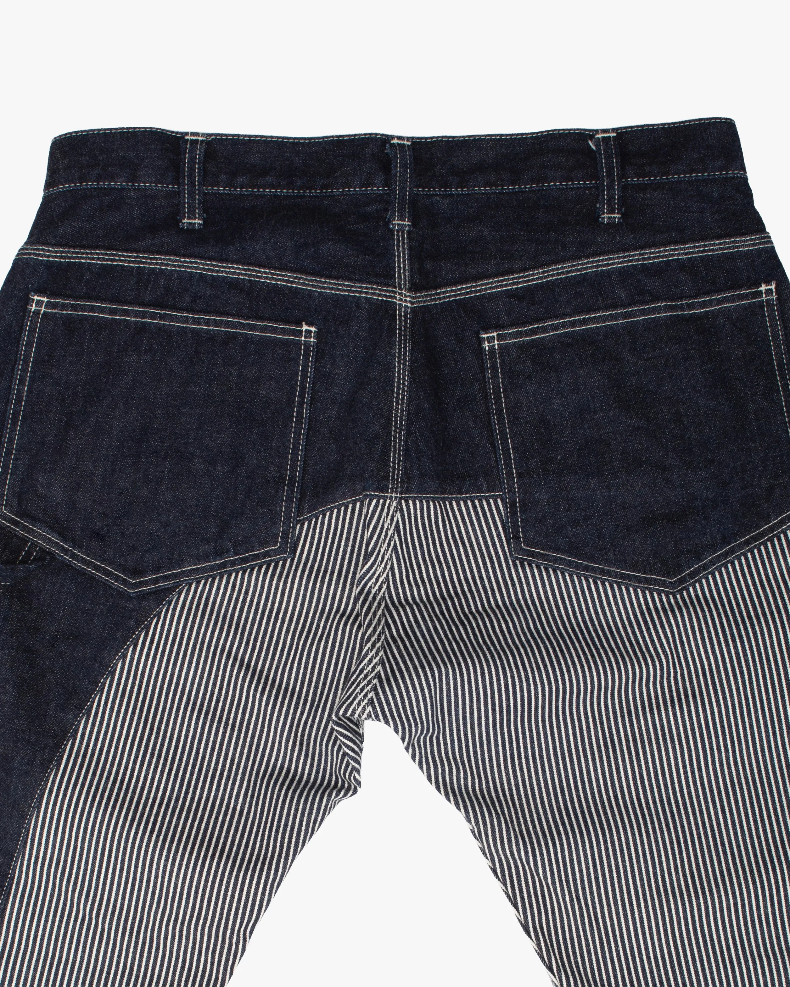 Japanese Repro Denim Jeans, 36, Kojima, Striped Curve sold by Kiriko product image thumbnail 4