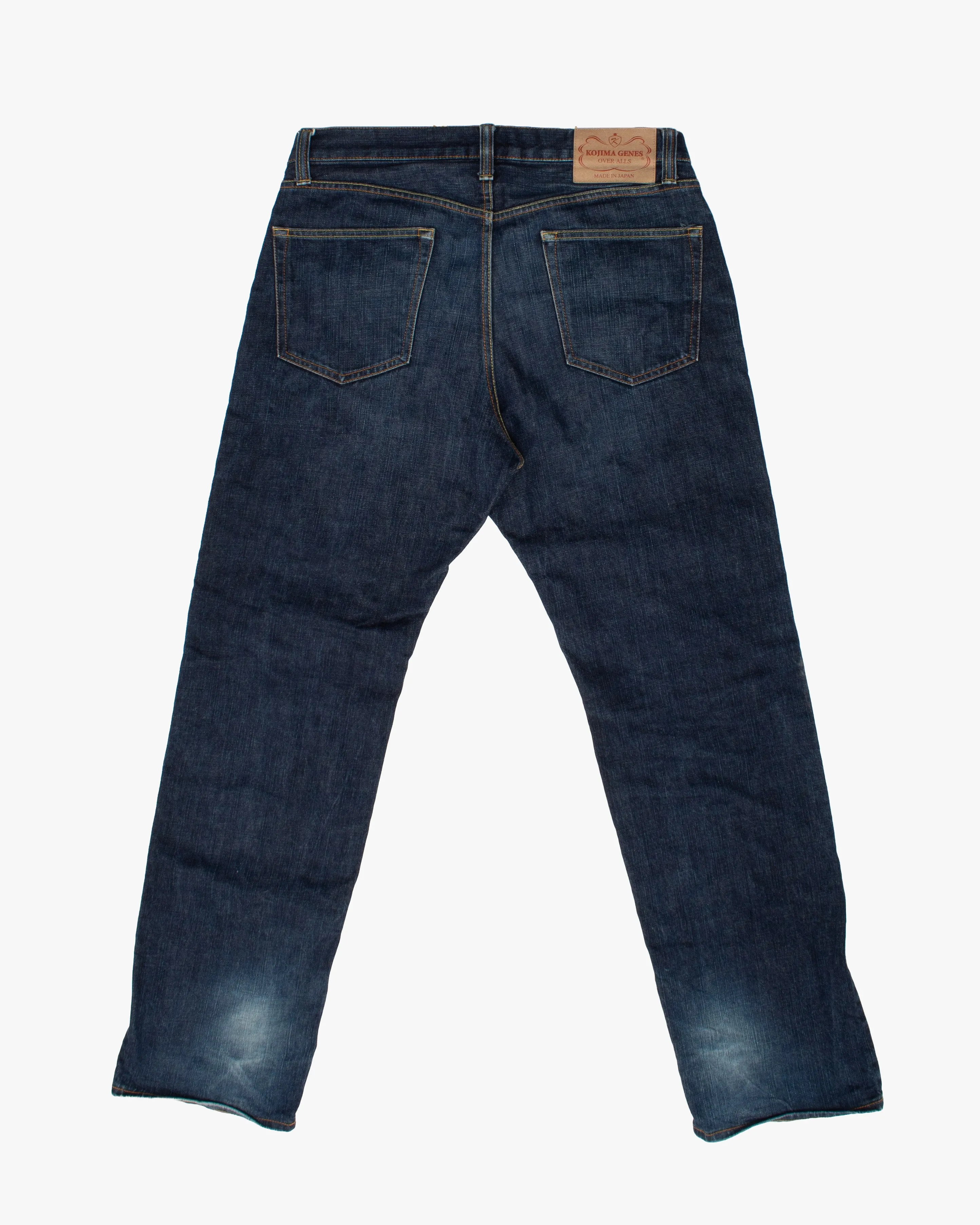 Japanese Repro Denim Jeans, 36, Kojima, Khaki Front sold by Kiriko product image thumbnail 3