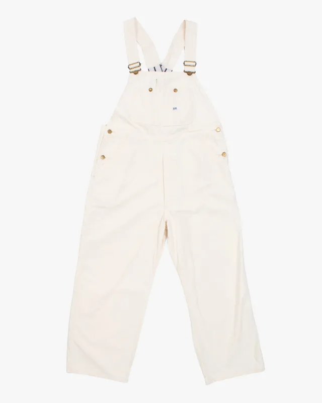 Japanese Repro Overalls, L, Lee, White made by Kiriko