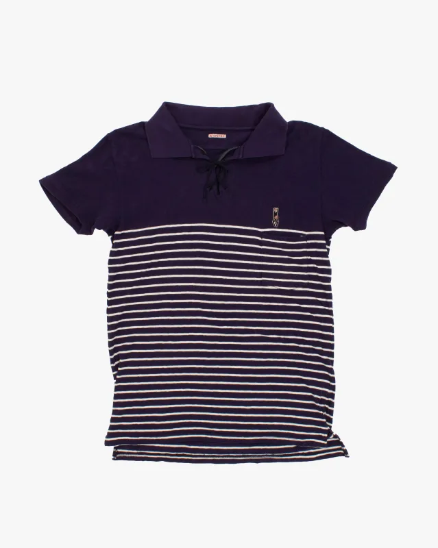 Japanese Repro Shirt, L, Kapital, Purple Diver made by Kiriko