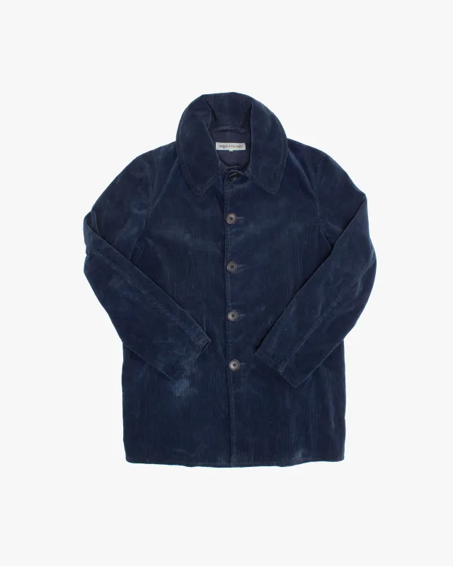Japanese Repro Jacket, M, Rugged Factory, Navy Corduroy sold by Kiriko
