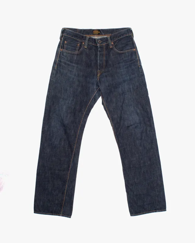 Japanese Repro Pants, 32, Cootie Productions, Dark Wash Blue sold by Kiriko