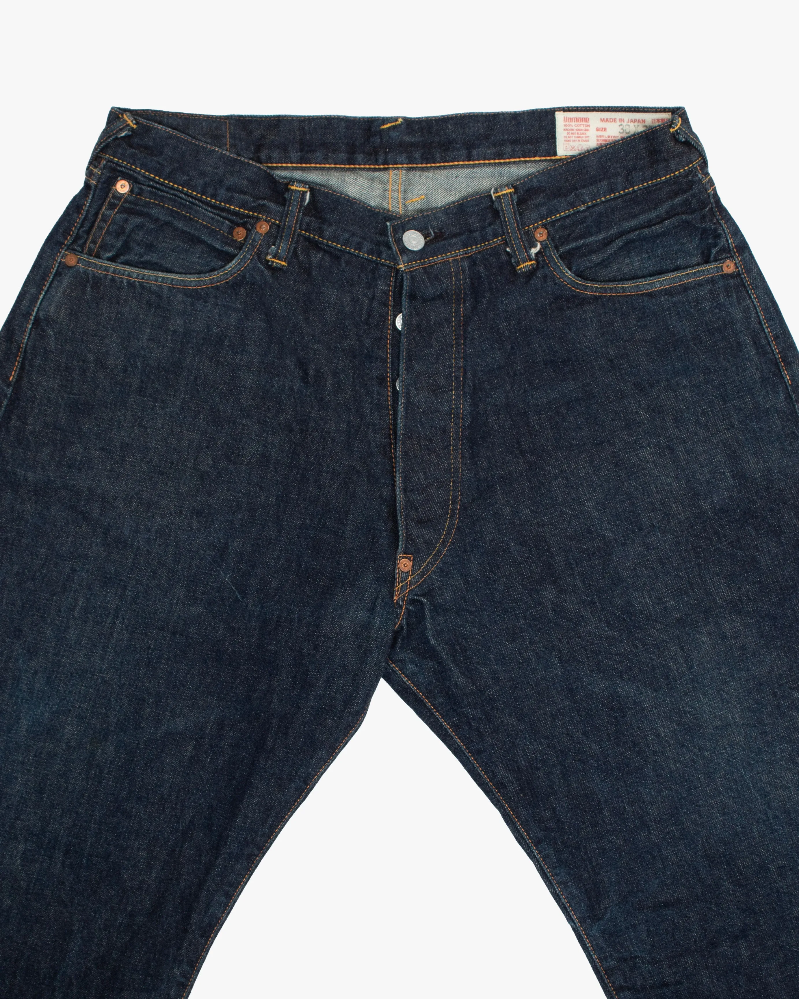 Japanese Repro Denim Jeans, 38, Evisu x Yamane, Dark Wash sold by Kiriko product image thumbnail 2