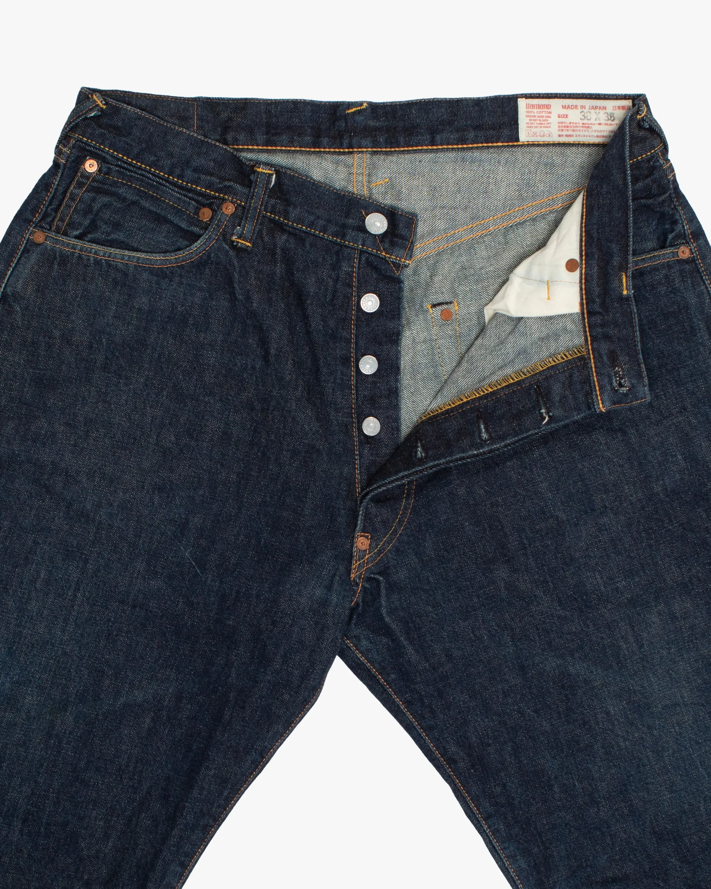 Japanese Repro Denim Jeans, 38, Evisu x Yamane, Dark Wash sold by Kiriko product image thumbnail 3