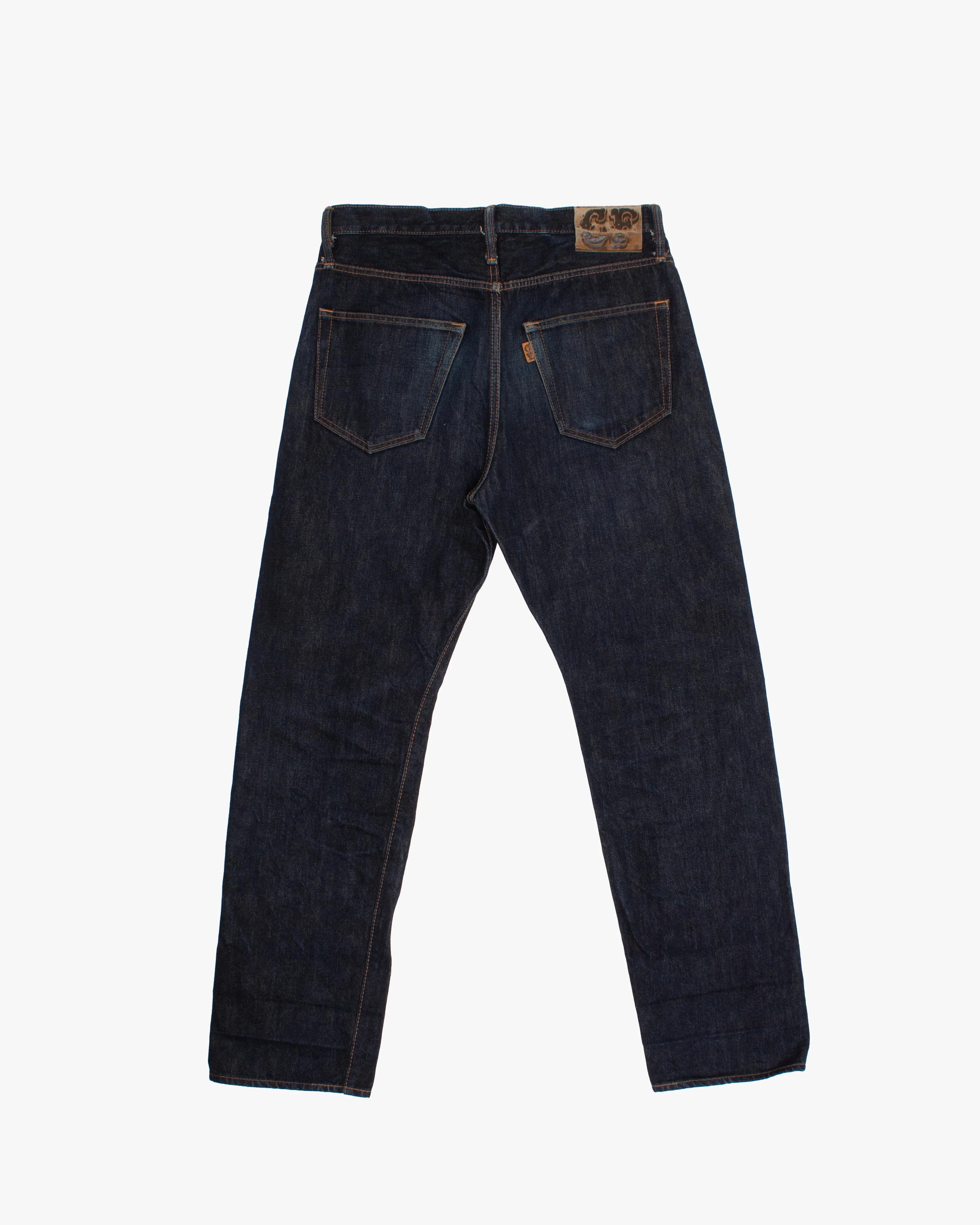 Japanese Repro Denim Jeans, 32, Core Fighter, Dark Indigo sold by Kiriko product image thumbnail 4