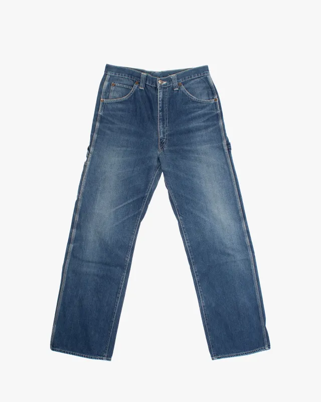 Japanese Repro Denim Jeans, 30, Big John, Light Wash Blue sold by Kiriko