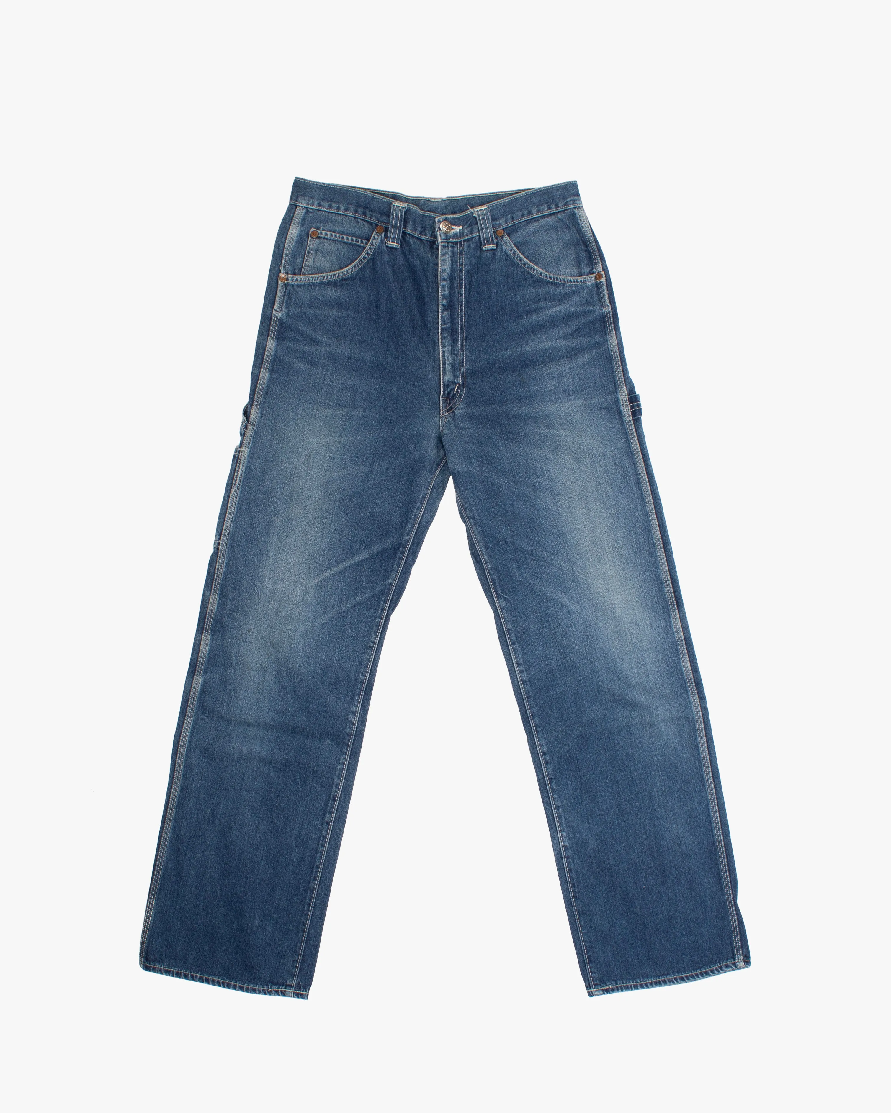 Japanese Repro Denim Jeans, 30, Big John, Light Wash Blue sold by Kiriko