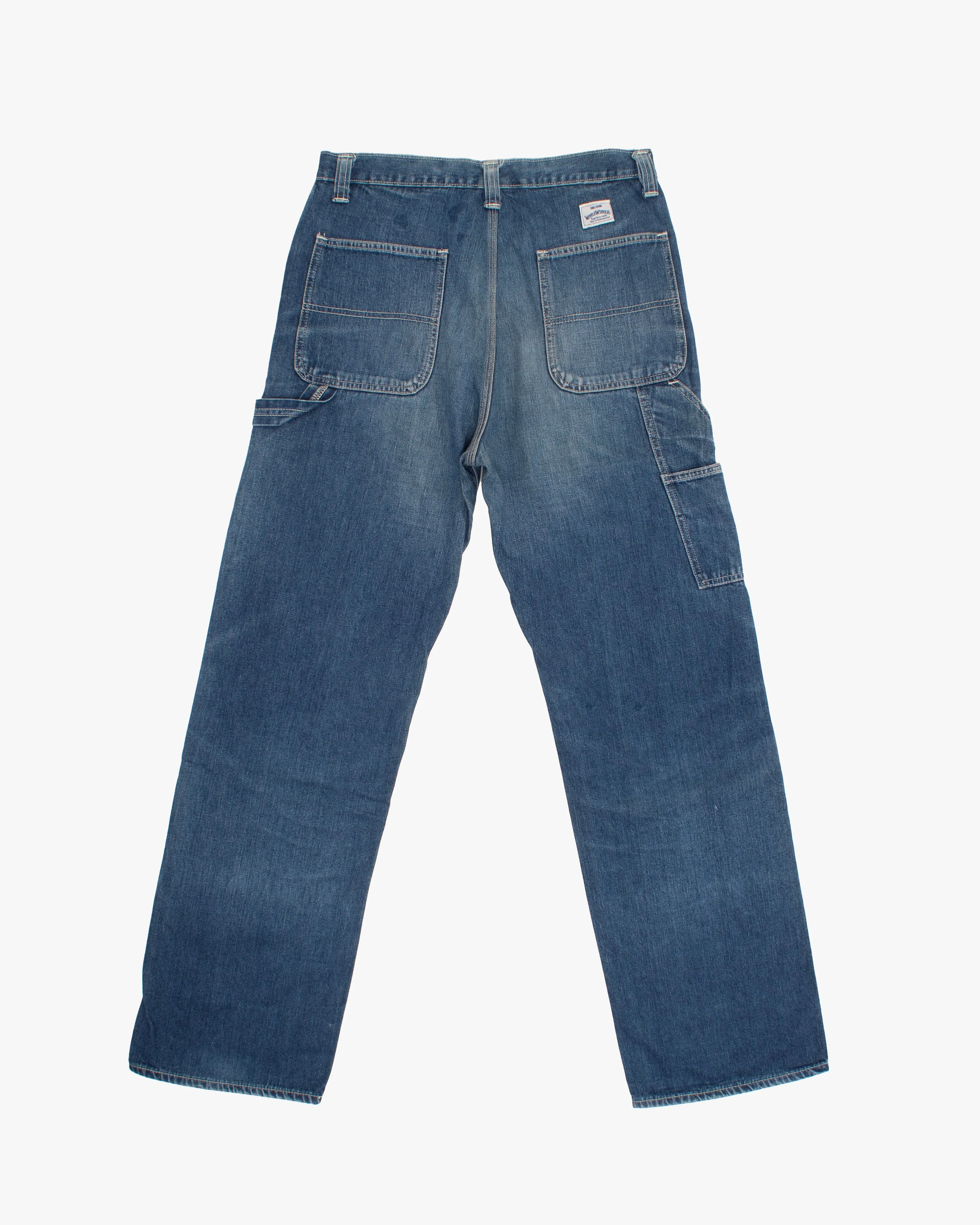 Japanese Repro Denim Jeans, 30, Big John, Light Wash Blue sold by Kiriko product image thumbnail 3