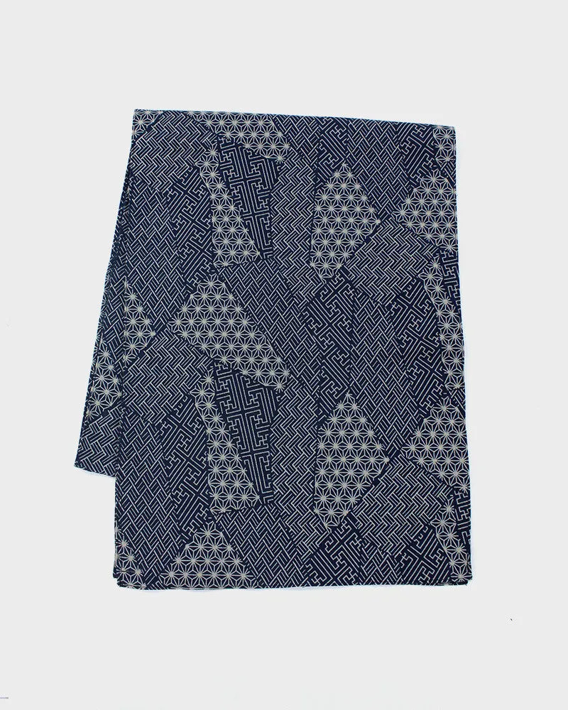 Kiriko Original Scarf, Classic, Indigo Small Multi sold by Kiriko product image thumbnail 2