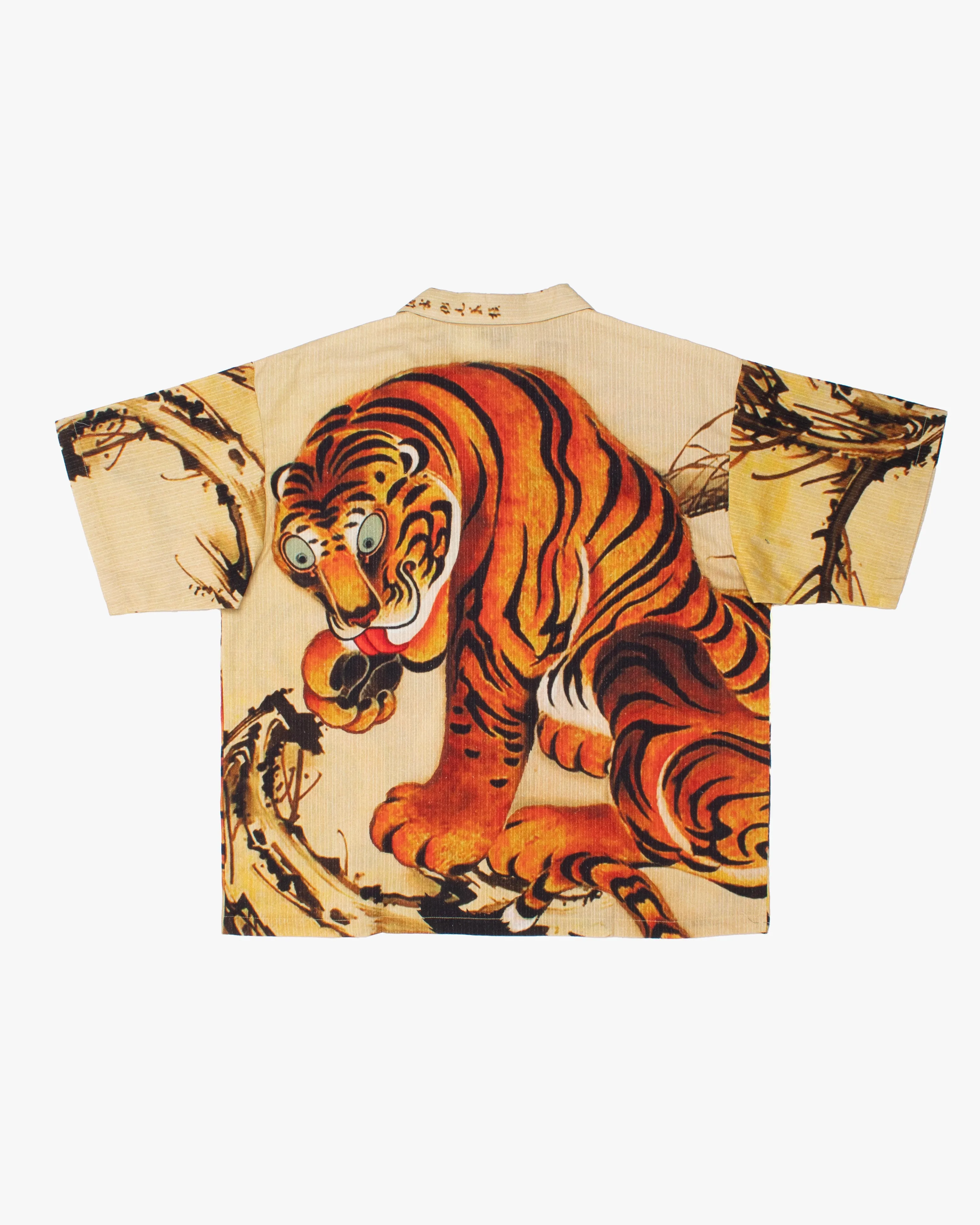 Wa-Modern Short Sleeve Button Up Shirt, Ye Tora sold by Kiriko product image thumbnail 3