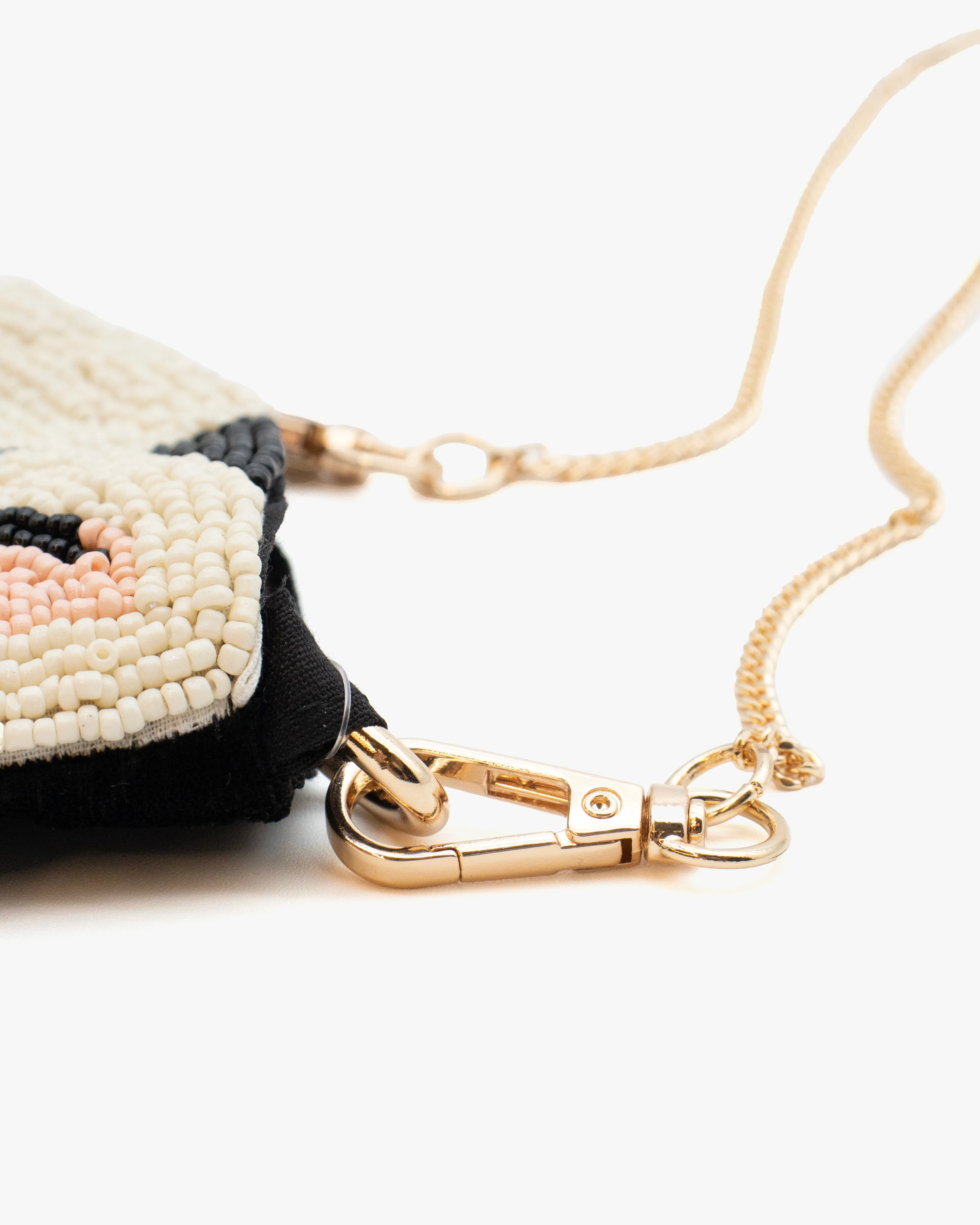 Beaded Coin Pouch, Usagi sold by Kiriko product image thumbnail 4