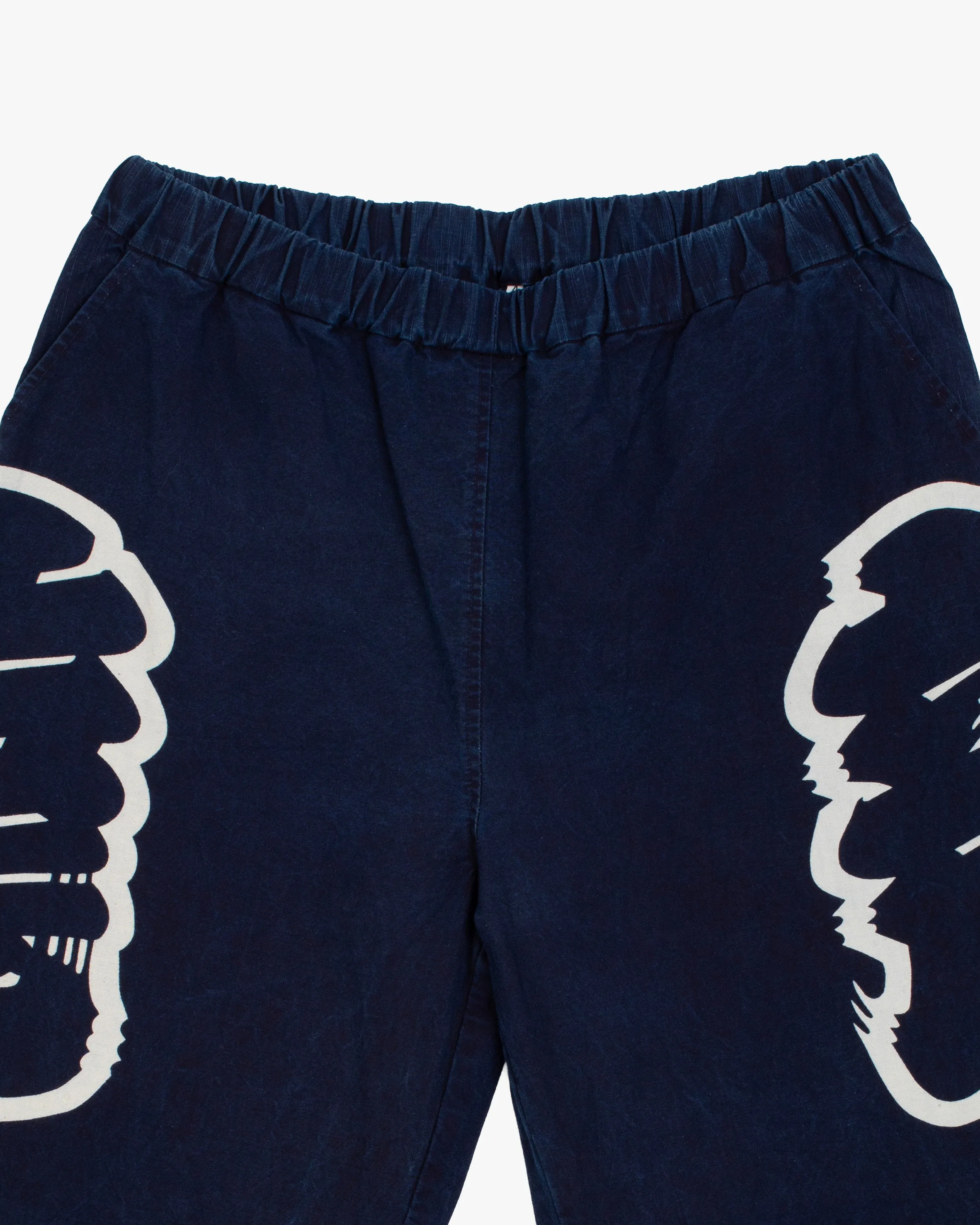 Modern Monpe Pants, Aizawa, Indigo with Ryu sold by Kiriko product image thumbnail 2