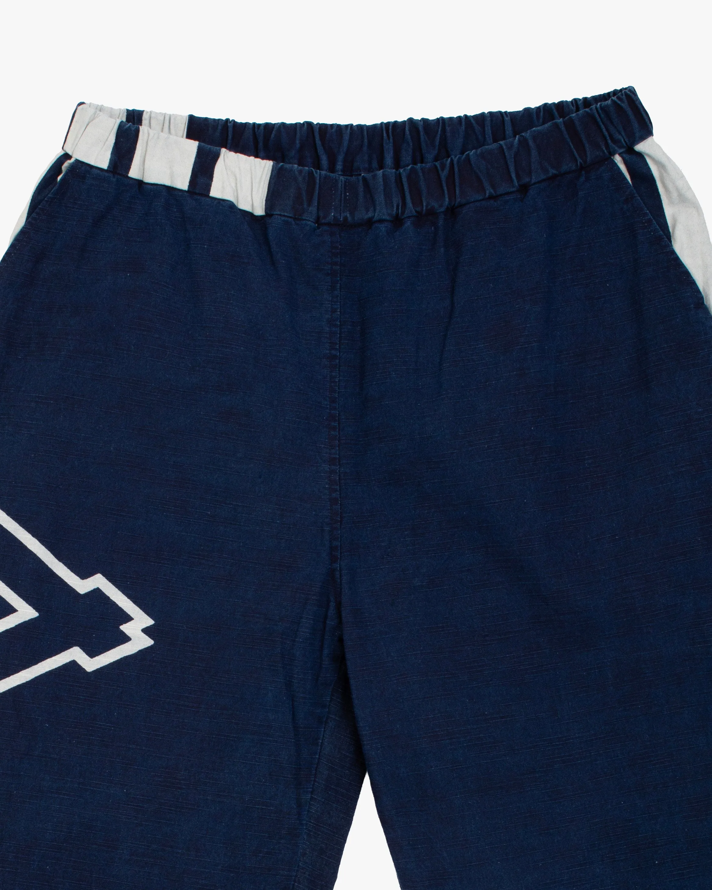 Modern Monpe Pants, Aizawa, Indigo with Hishi and Kakuji sold by Kiriko product image thumbnail 2