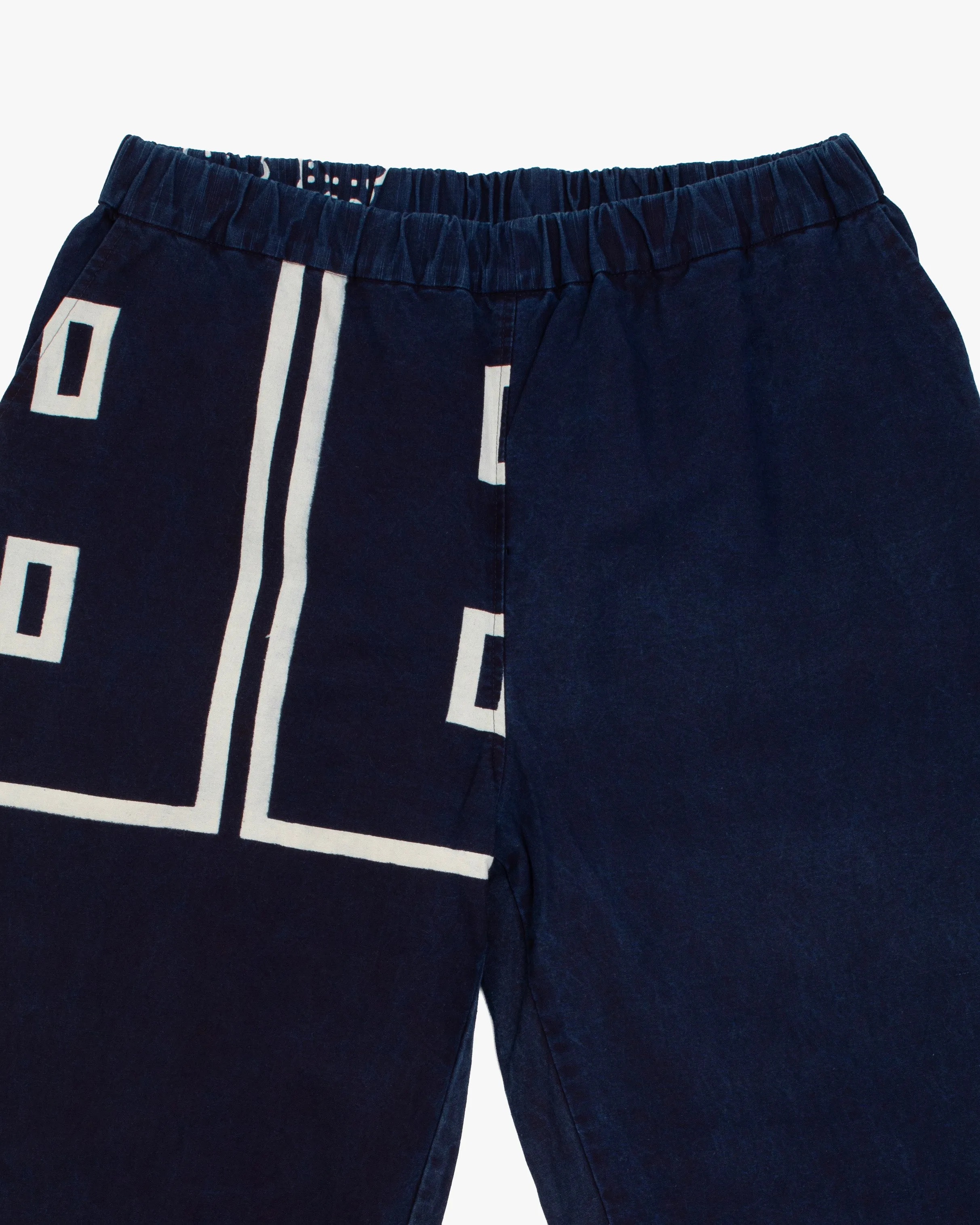 Modern Monpe Pants, Aizawa, Indigo with Kakuji sold by Kiriko product image thumbnail 2