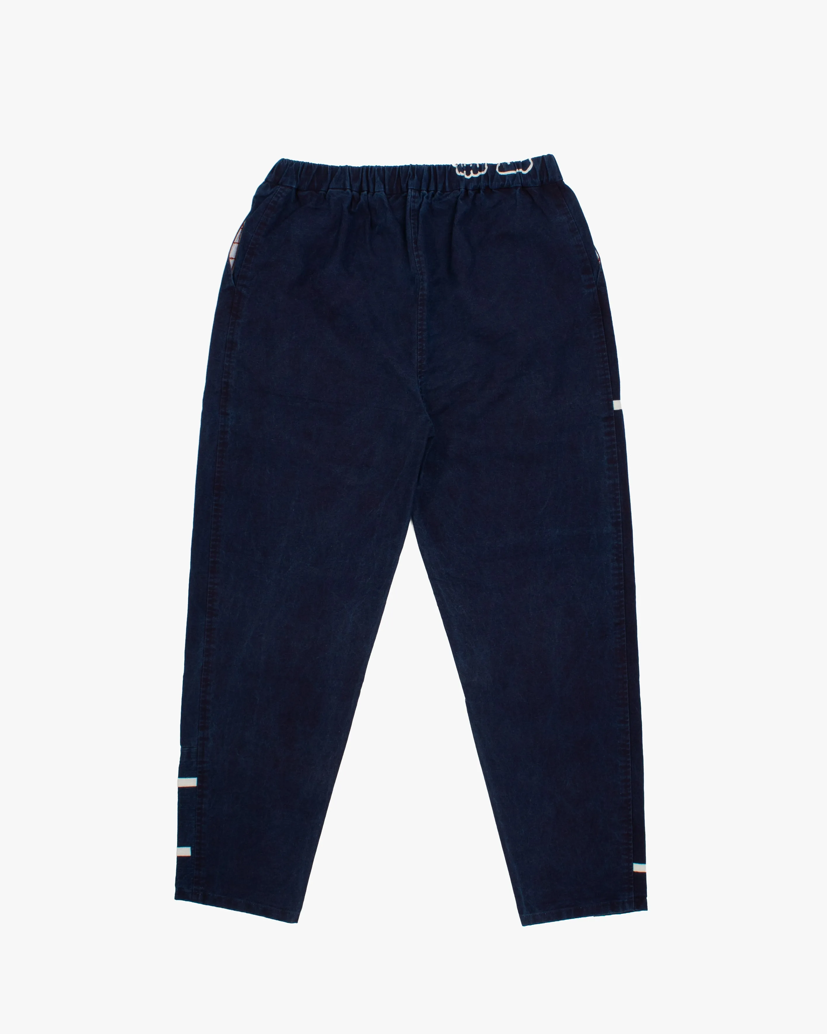 Modern Monpe Pants, Aizawa, Indigo with Kakuji sold by Kiriko product image thumbnail 3